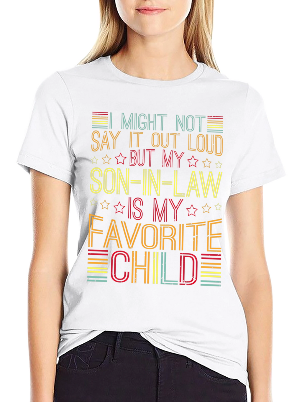 Son-in-Law Favorite Child Graphic T-Shirt