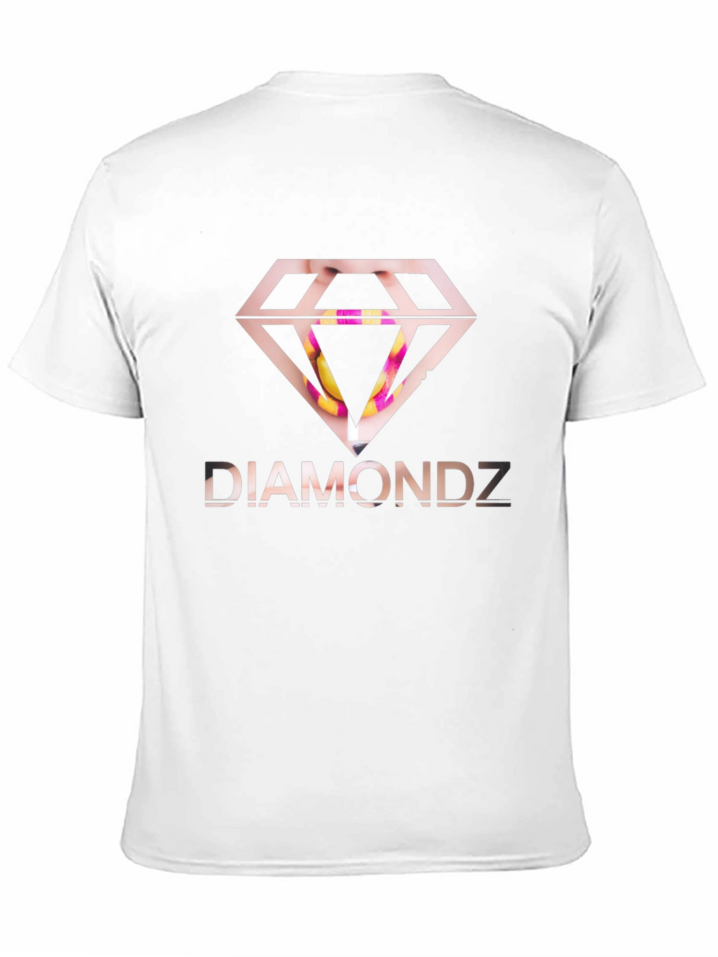 Diamondz Graphic Black T-Shirt