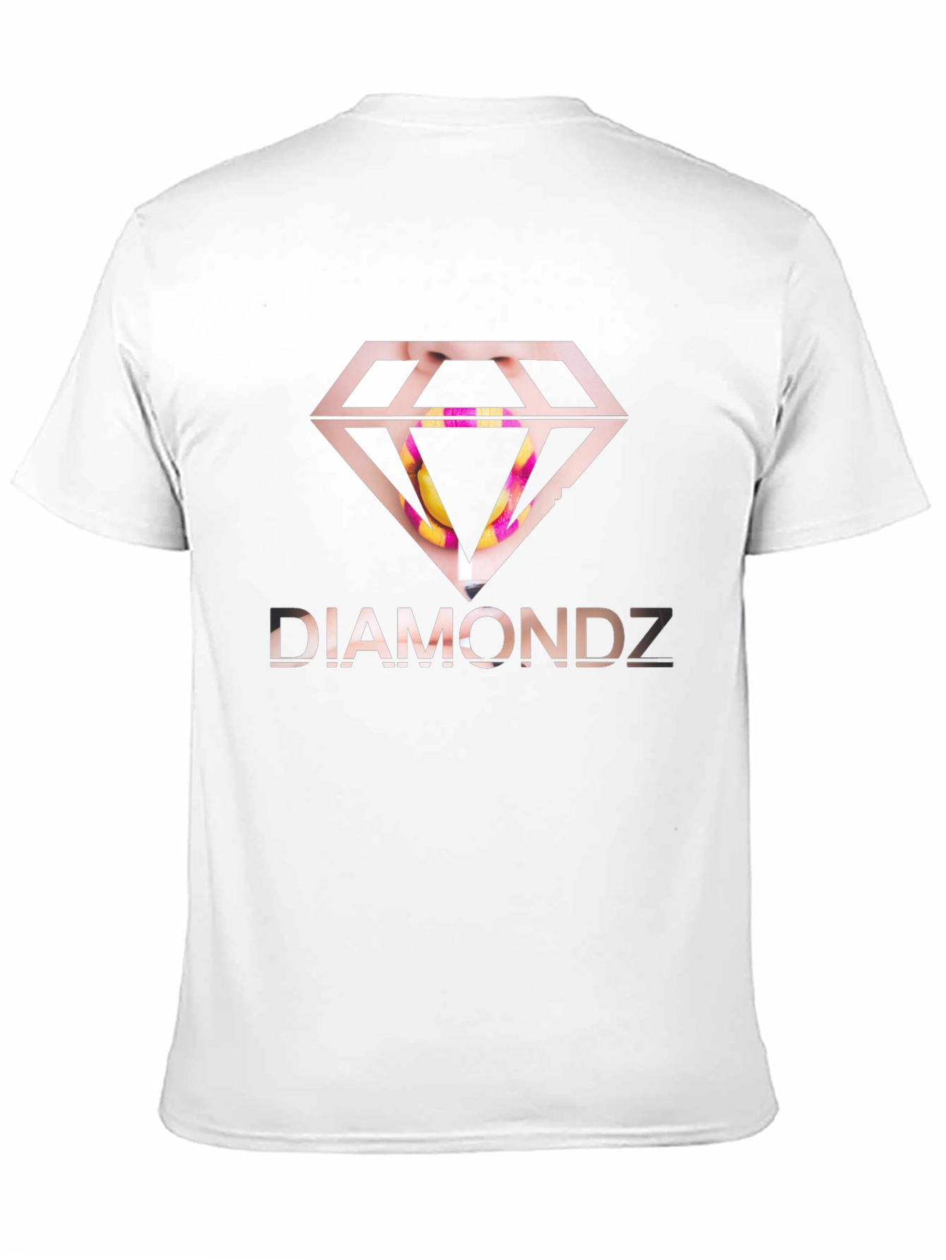 Diamondz Graphic Black T-Shirt