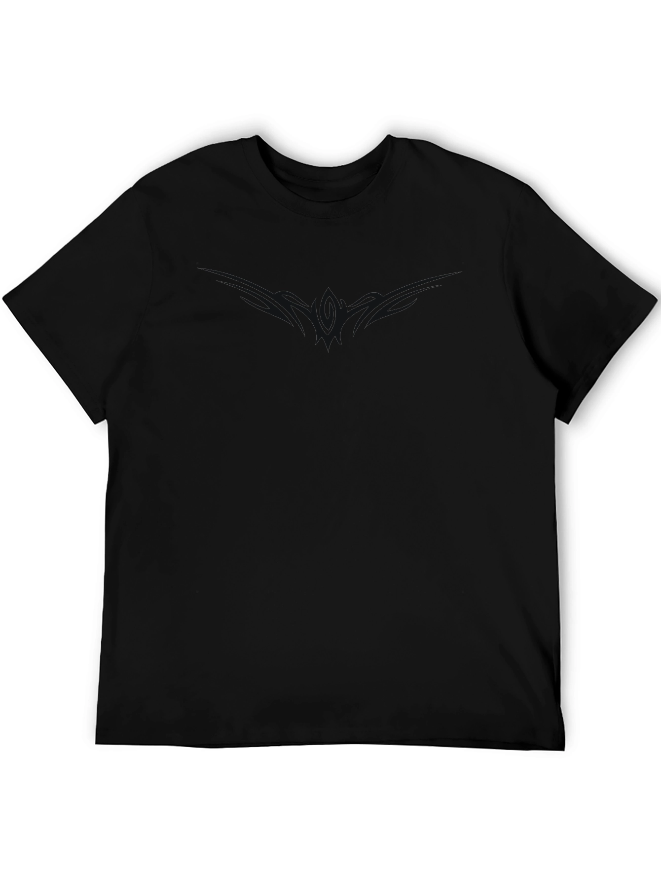 Classic Solid Black T-Shirt - Everyday Comfort