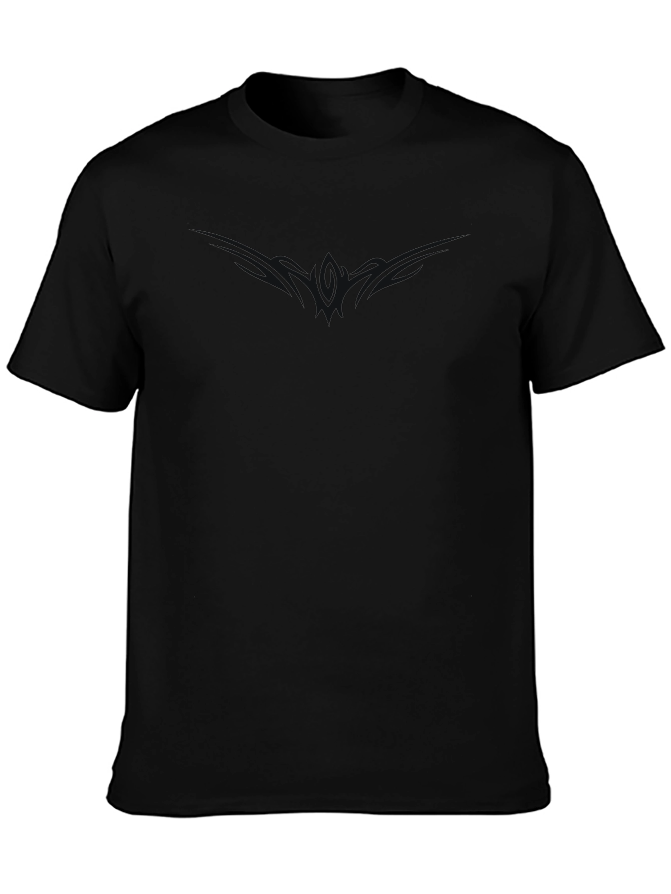 Classic Solid Black T-Shirt - Everyday Comfort