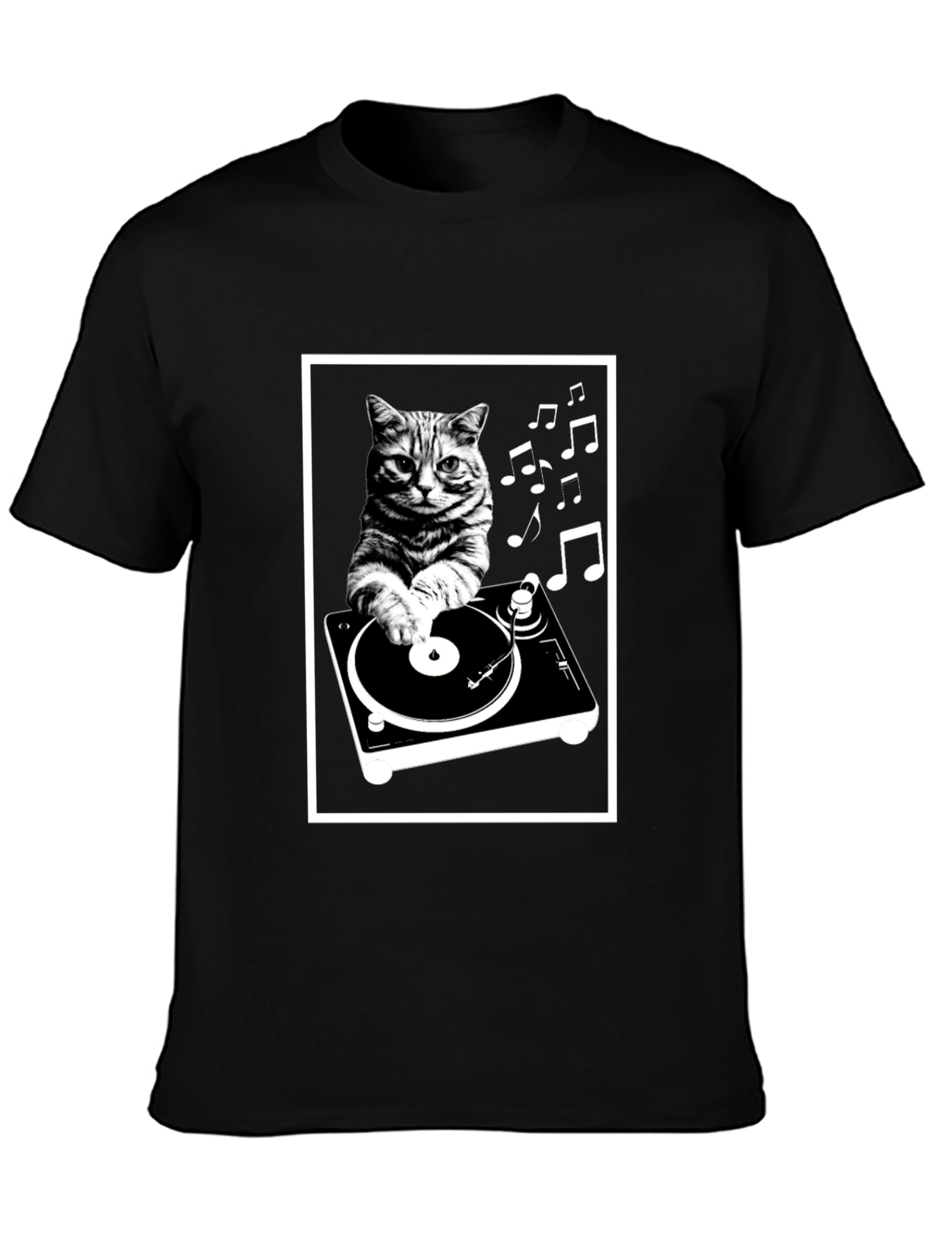 DJ Cat T-Shirt - Music Lovers Tee