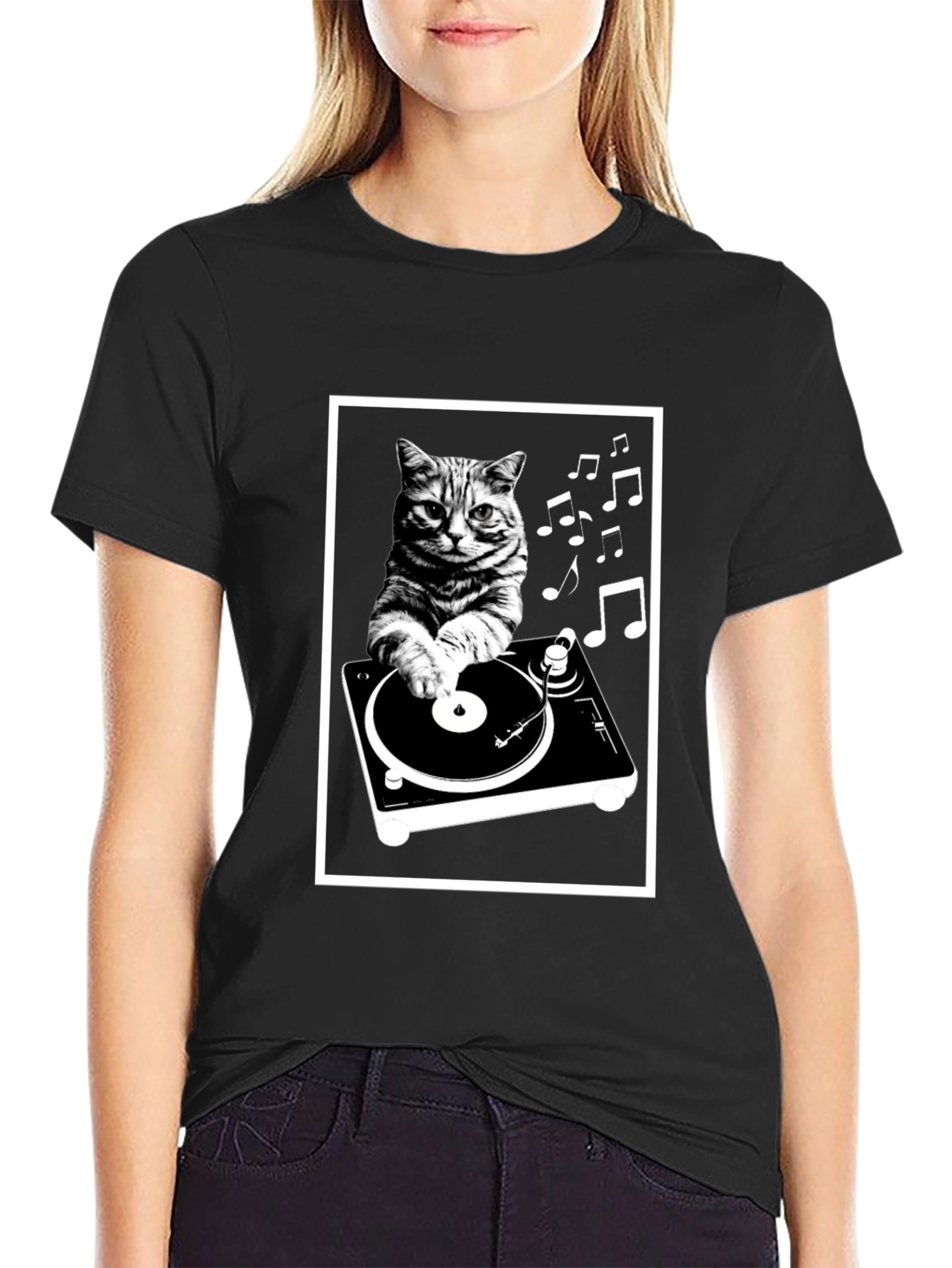 DJ Cat T-Shirt - Music Lovers Tee