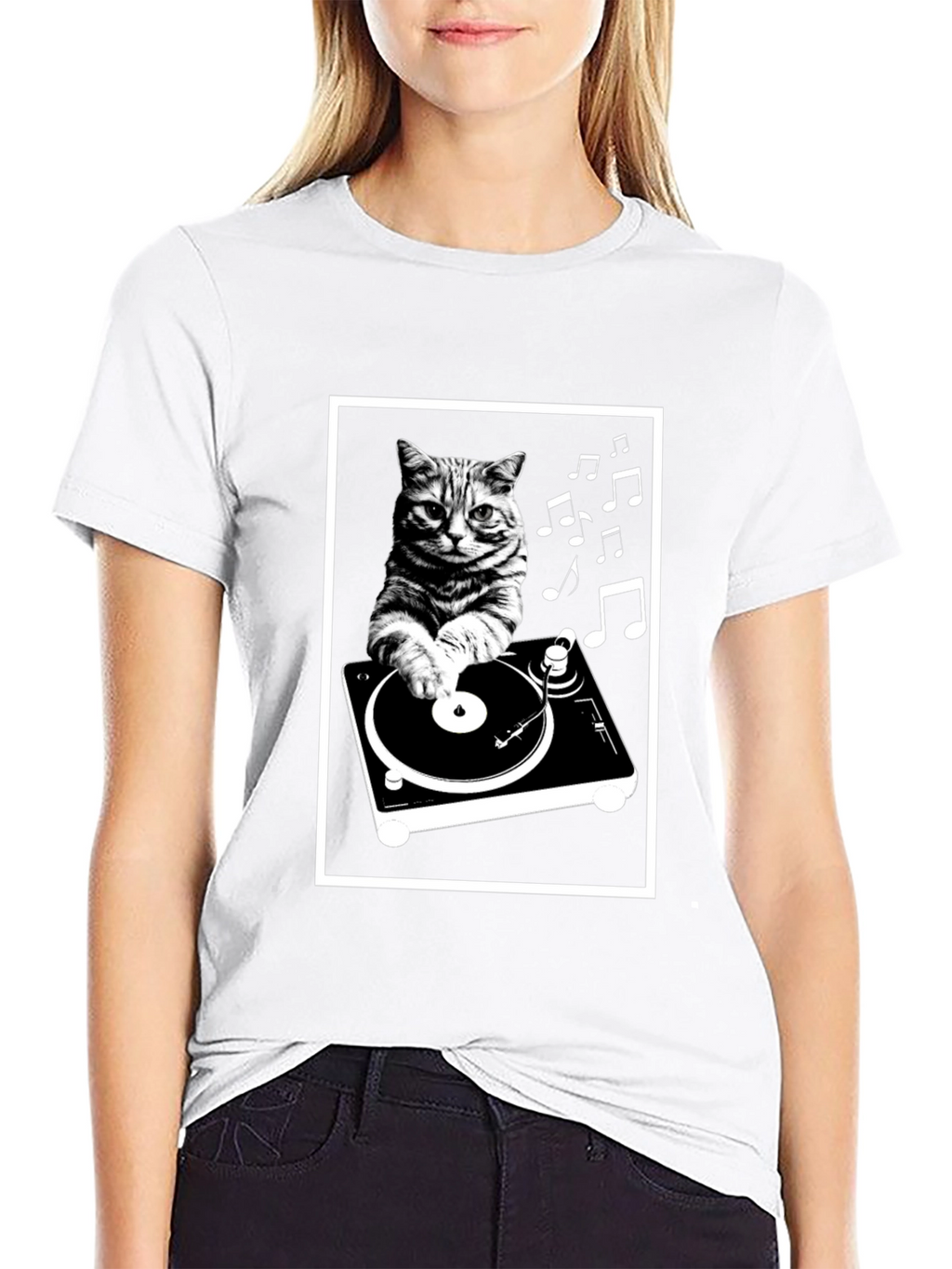 DJ Cat T-Shirt - Music Lovers Tee