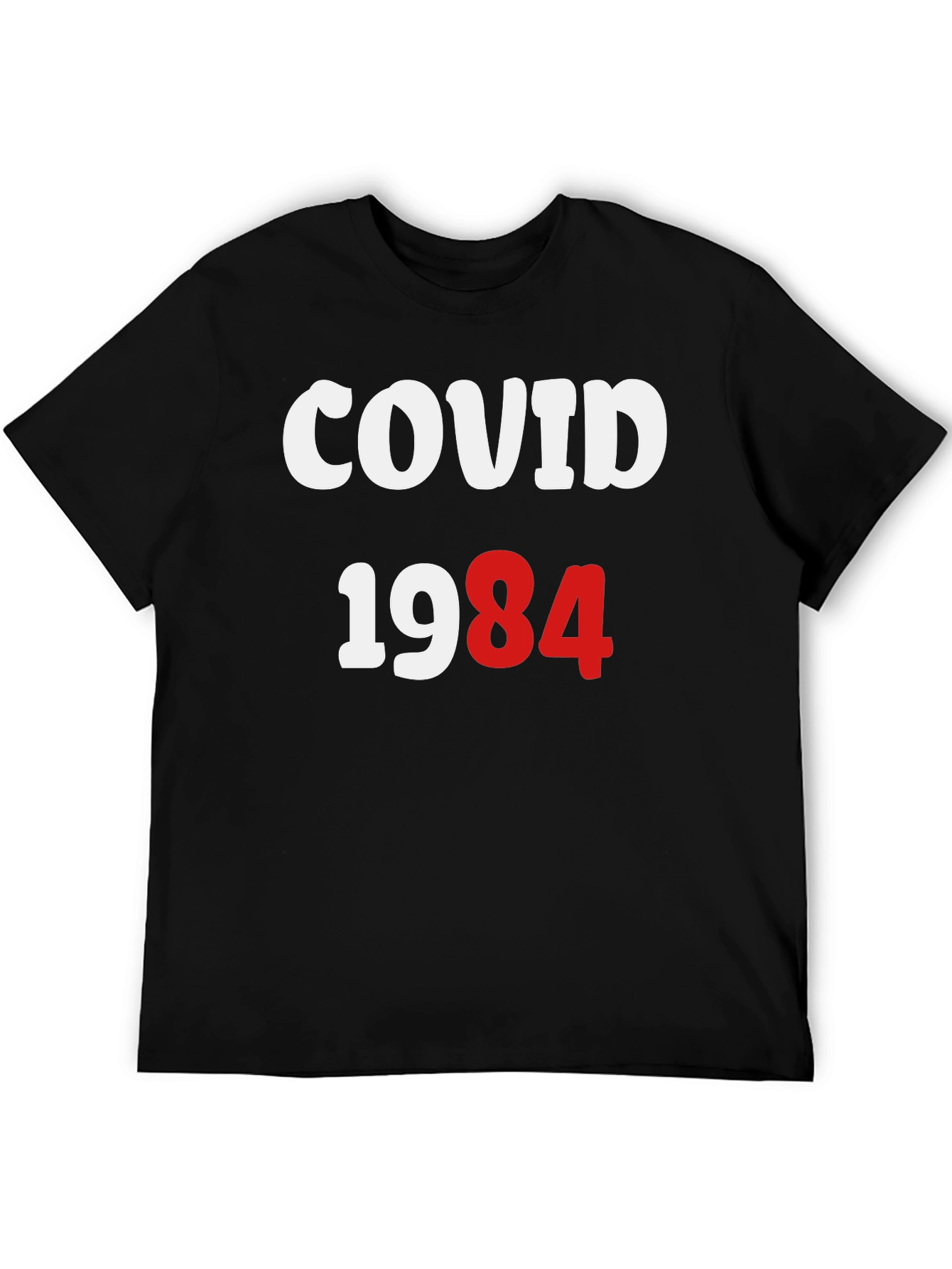 COVID 1984 T-Shirt Bold Statement Tee Classic Fit