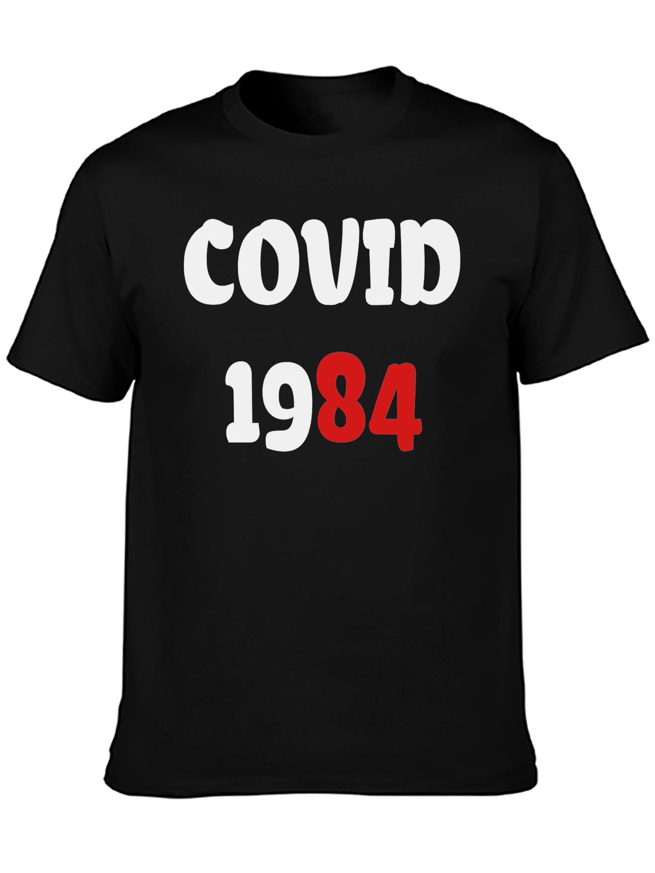 COVID 1984 T-Shirt Bold Statement Tee Classic Fit