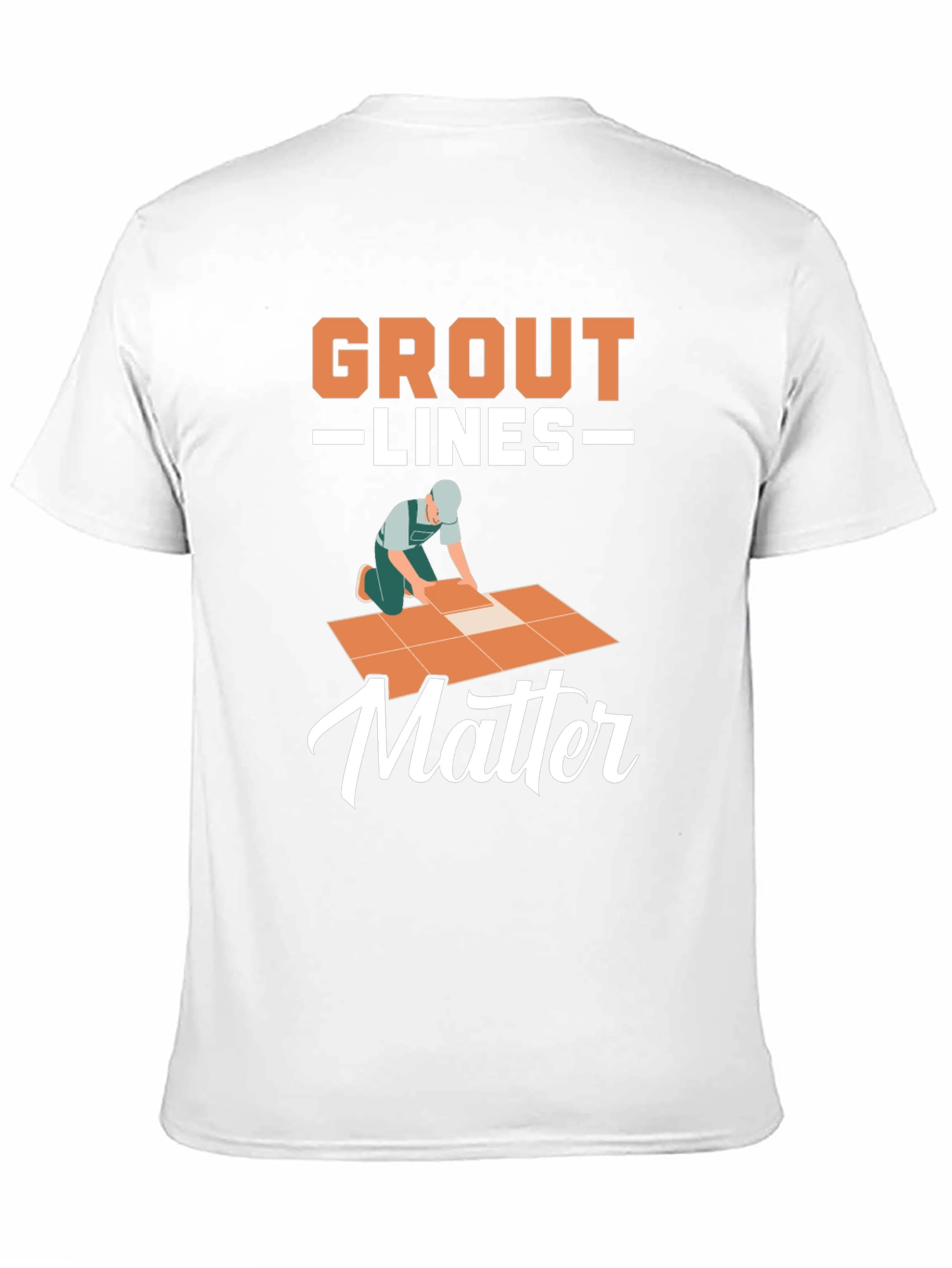Grout Lines Matter Graphic T-Shirt