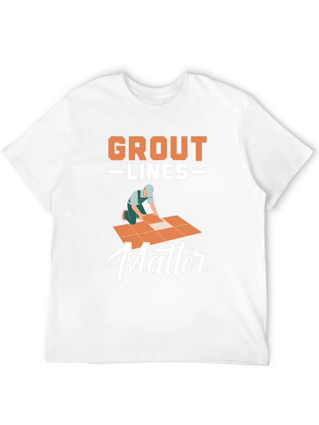 Grout Lines Matter Graphic T-Shirt