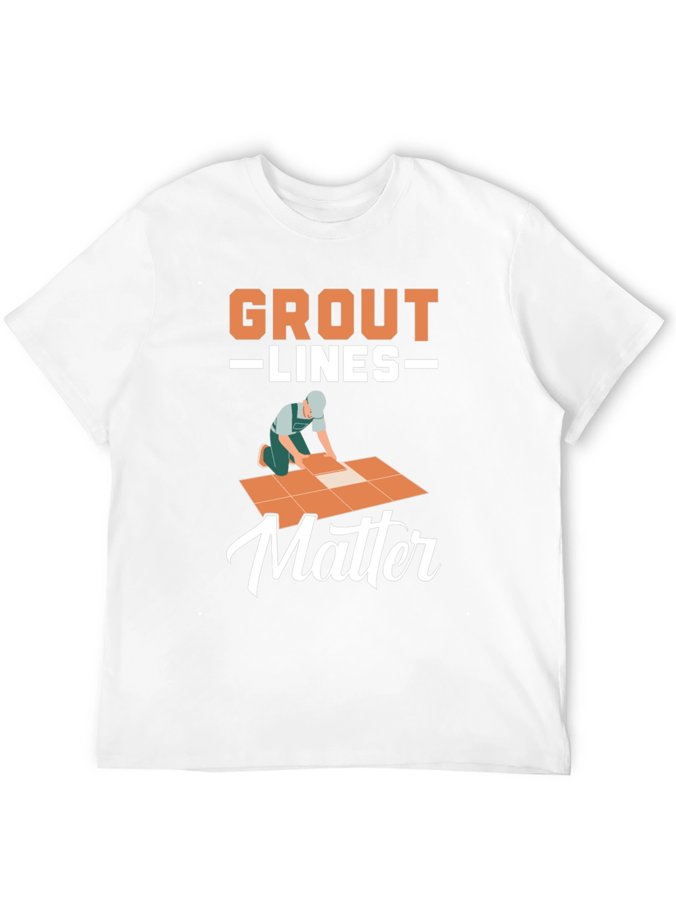 Grout Lines Matter Graphic T-Shirt