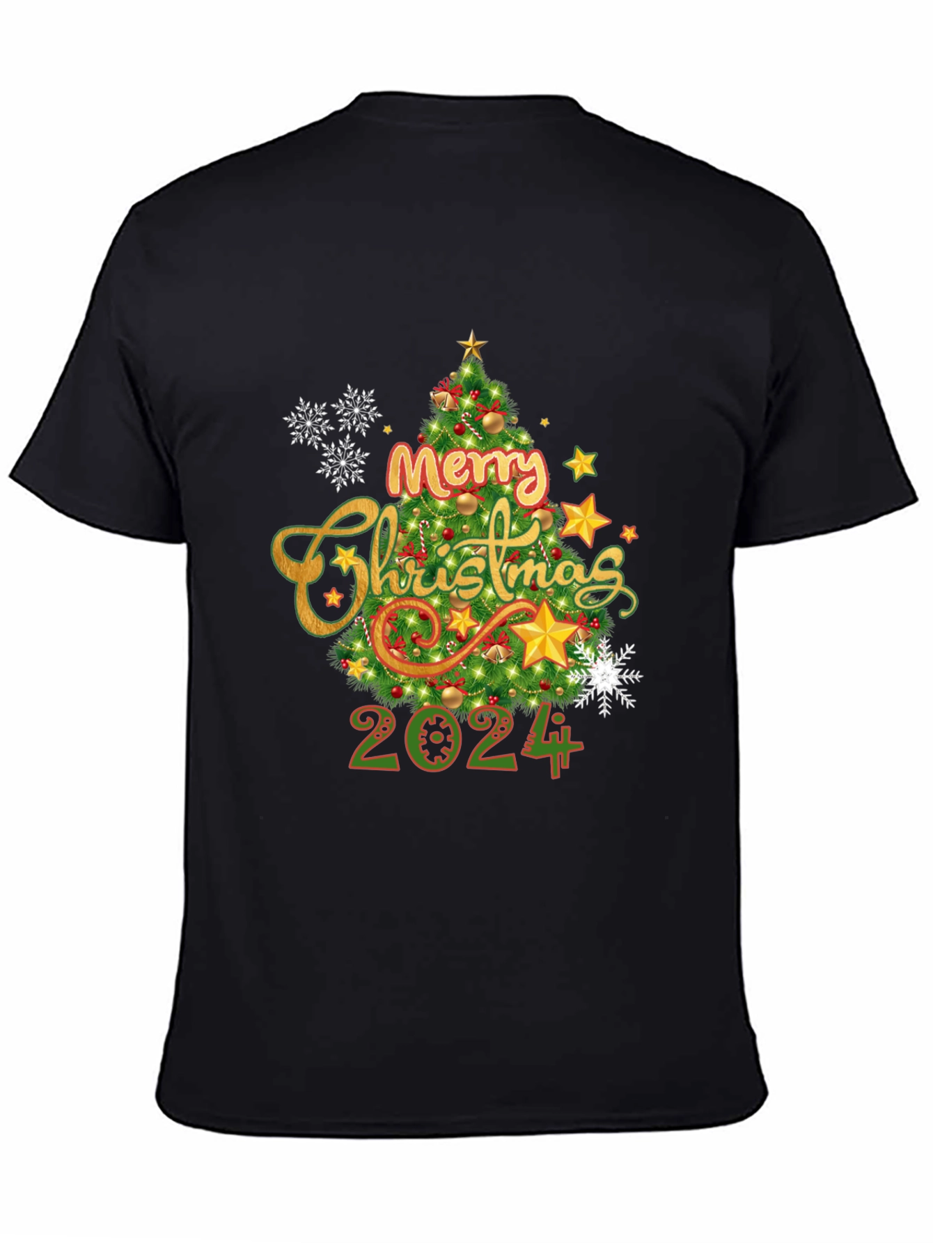 Merry Christmas 2024 T-Shirt Holiday Tee
