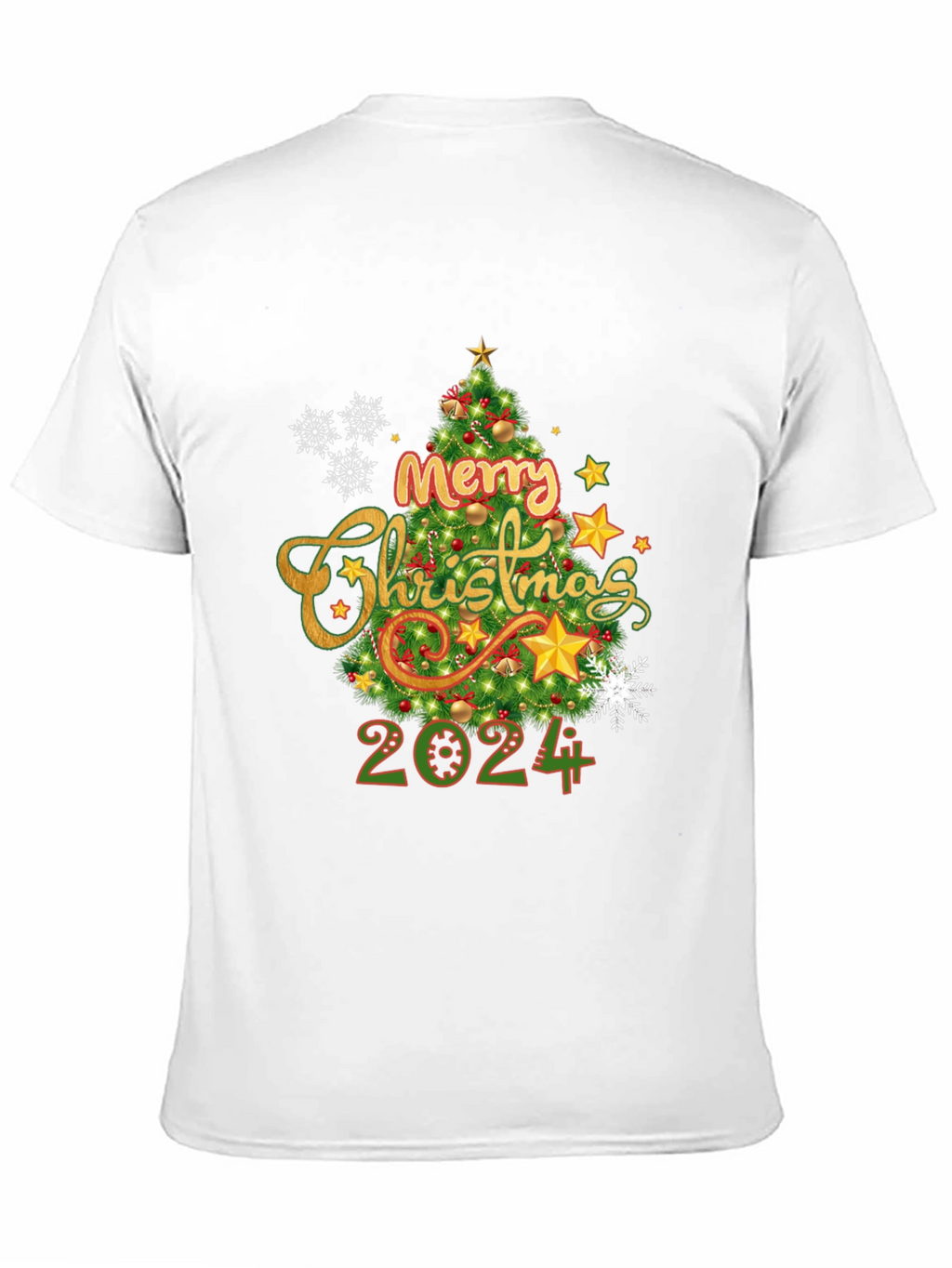 Merry Christmas 2024 T-Shirt Holiday Tee