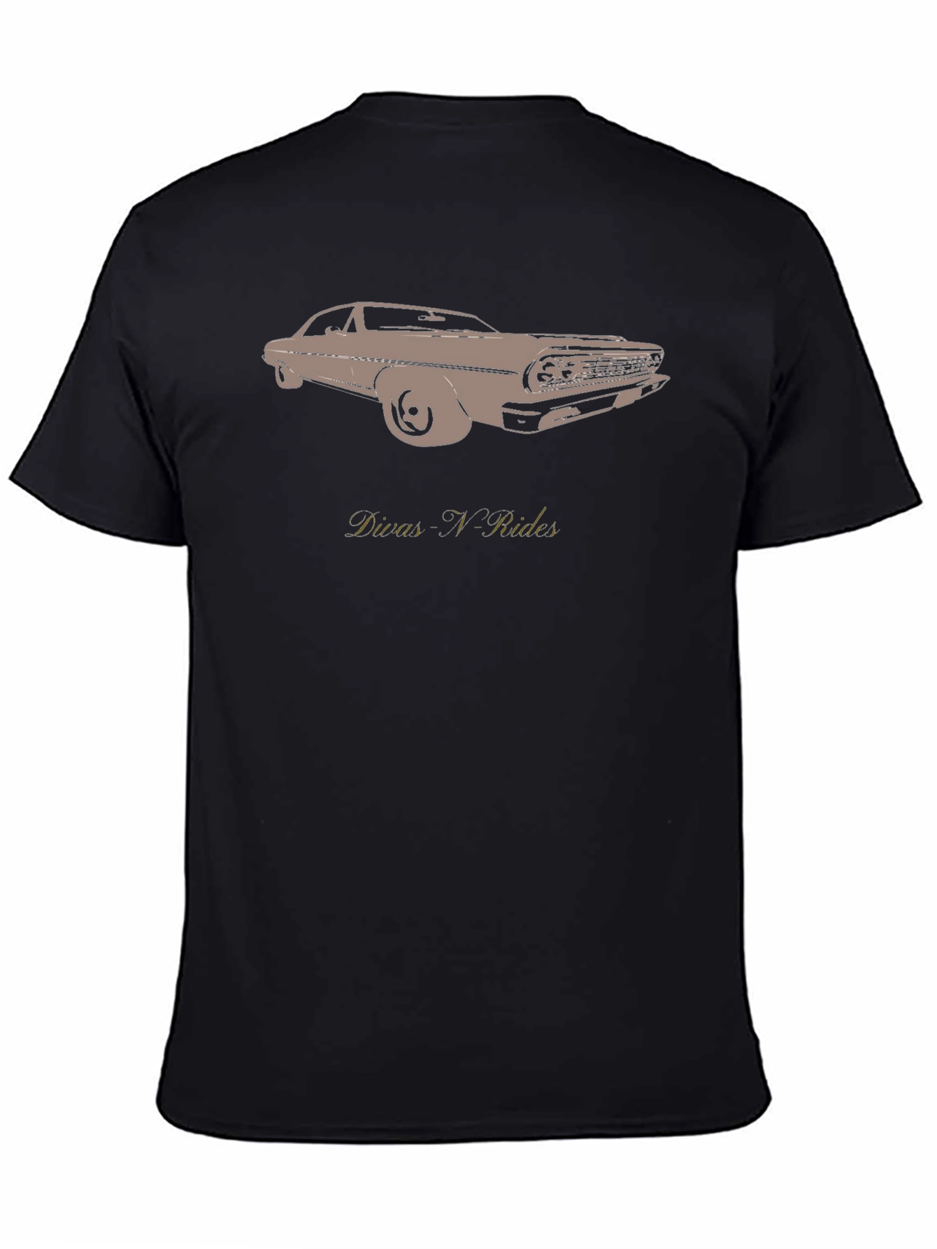 Vintage Car Graphic Tee - Divas N Rides