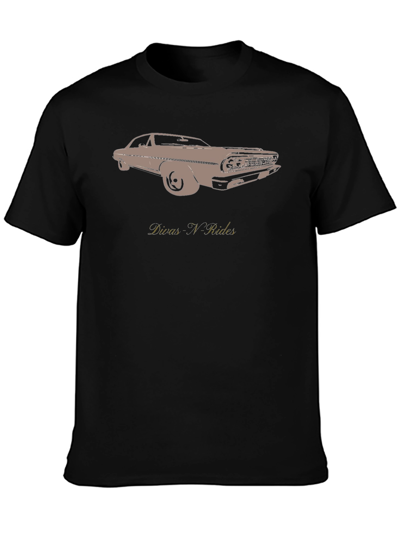 Vintage Car Graphic Tee - Divas N Rides