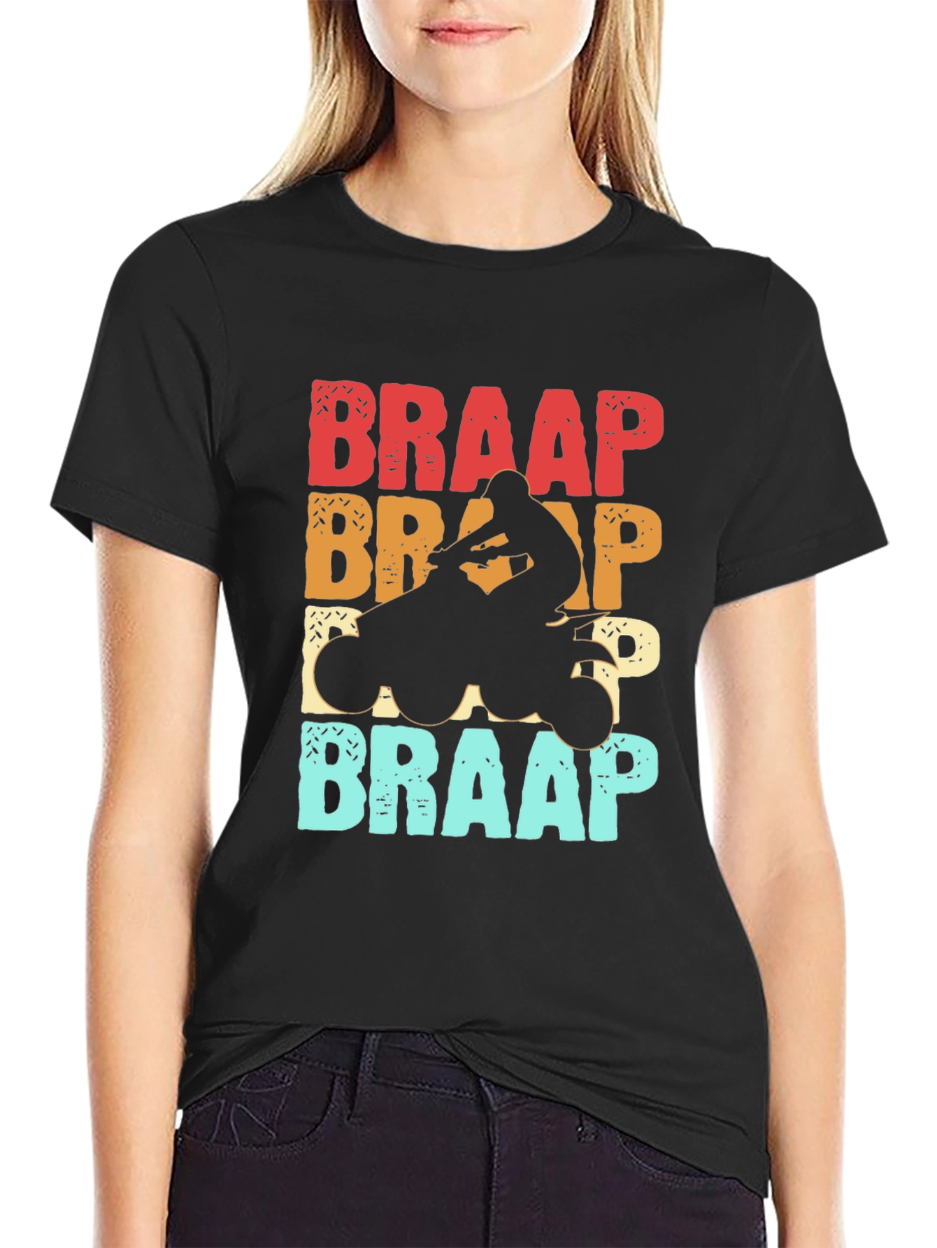 Braap ATV Rider T-Shirt - Off Road Dirt Bike Tee