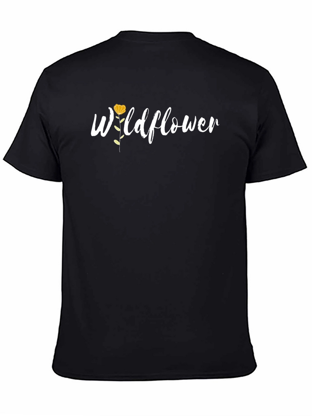 Wildflower Graphic Tee - Black