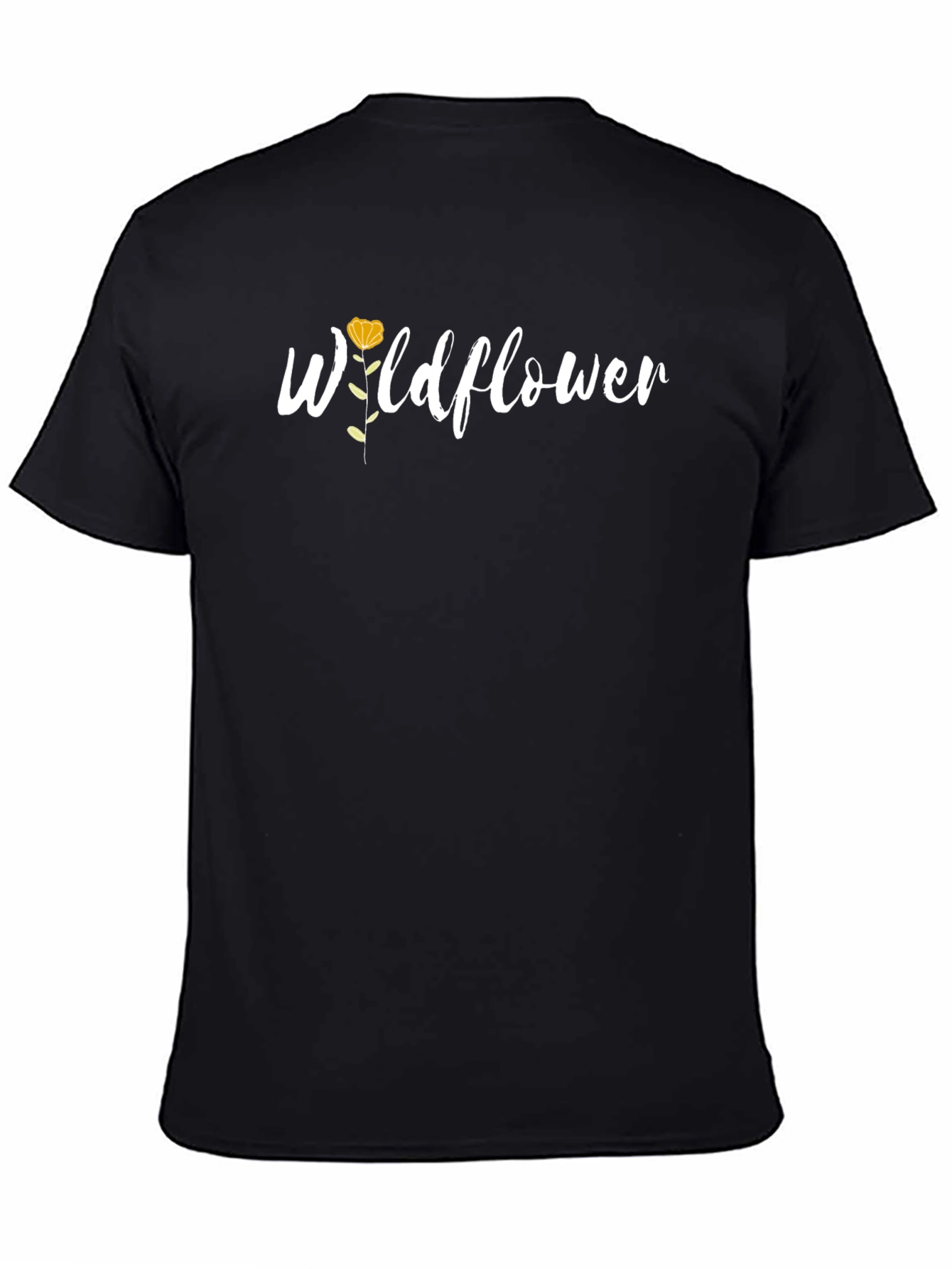 Wildflower Graphic Tee - Black