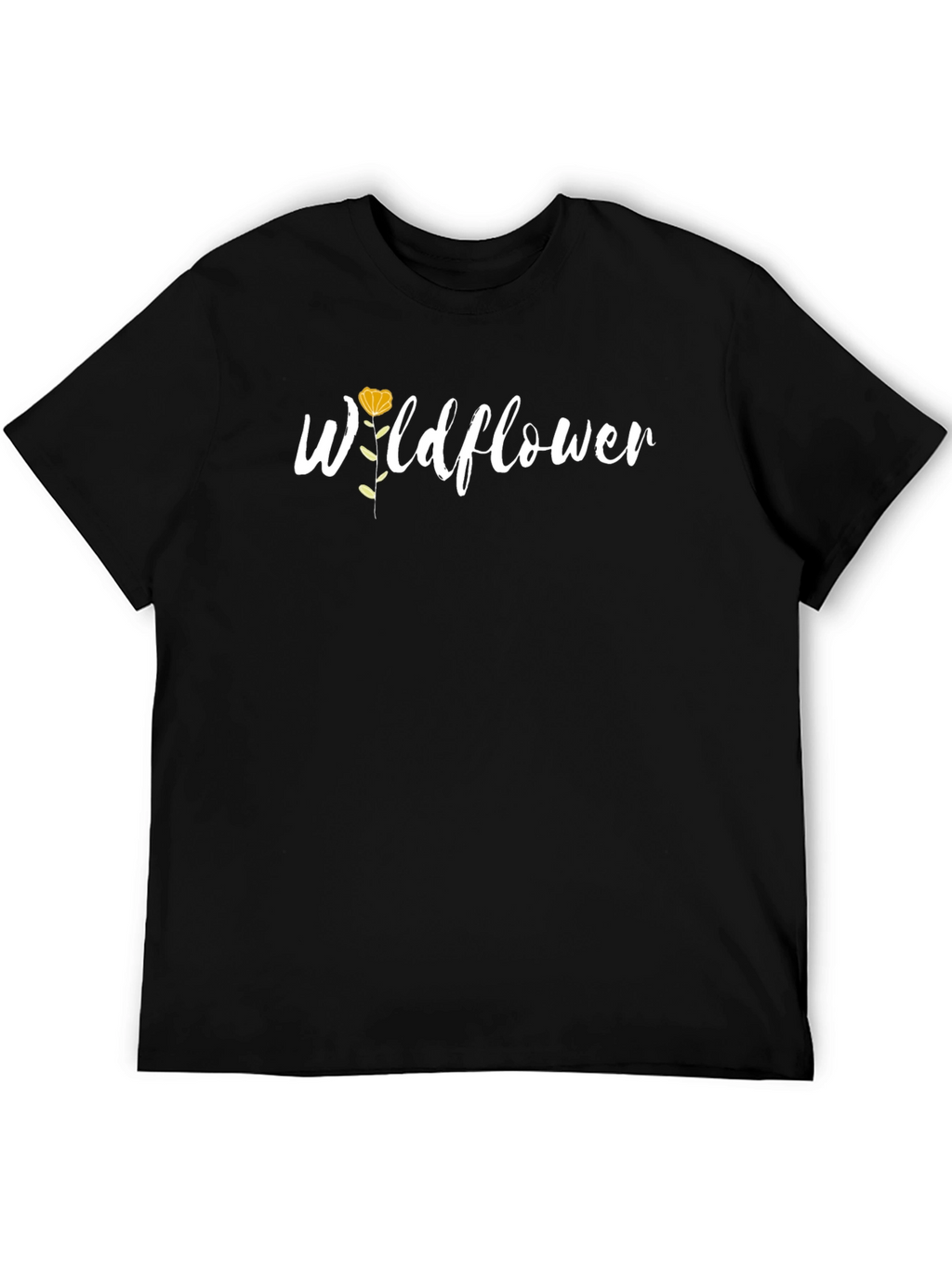 Wildflower Graphic Tee - Black