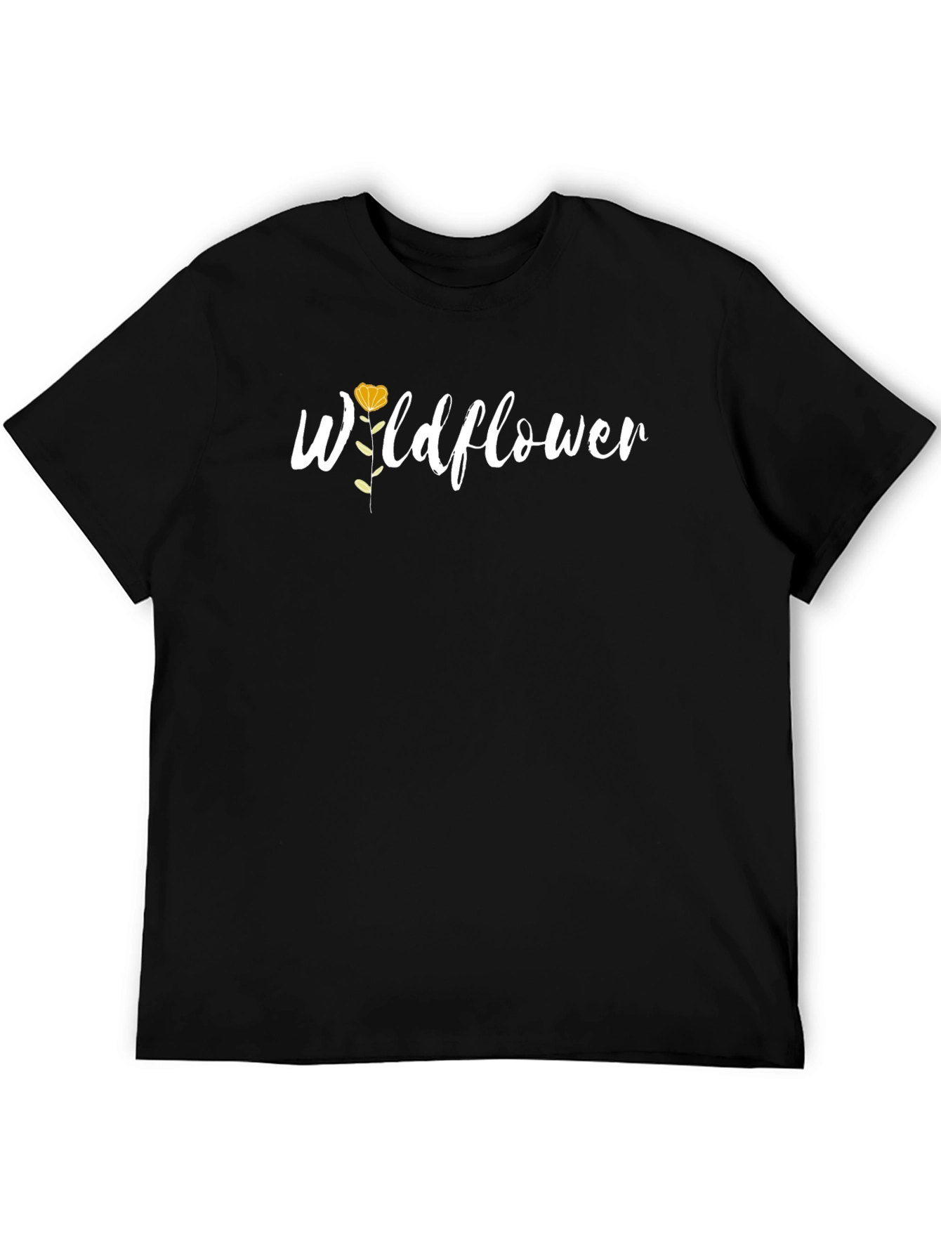 Wildflower Graphic Tee - Black