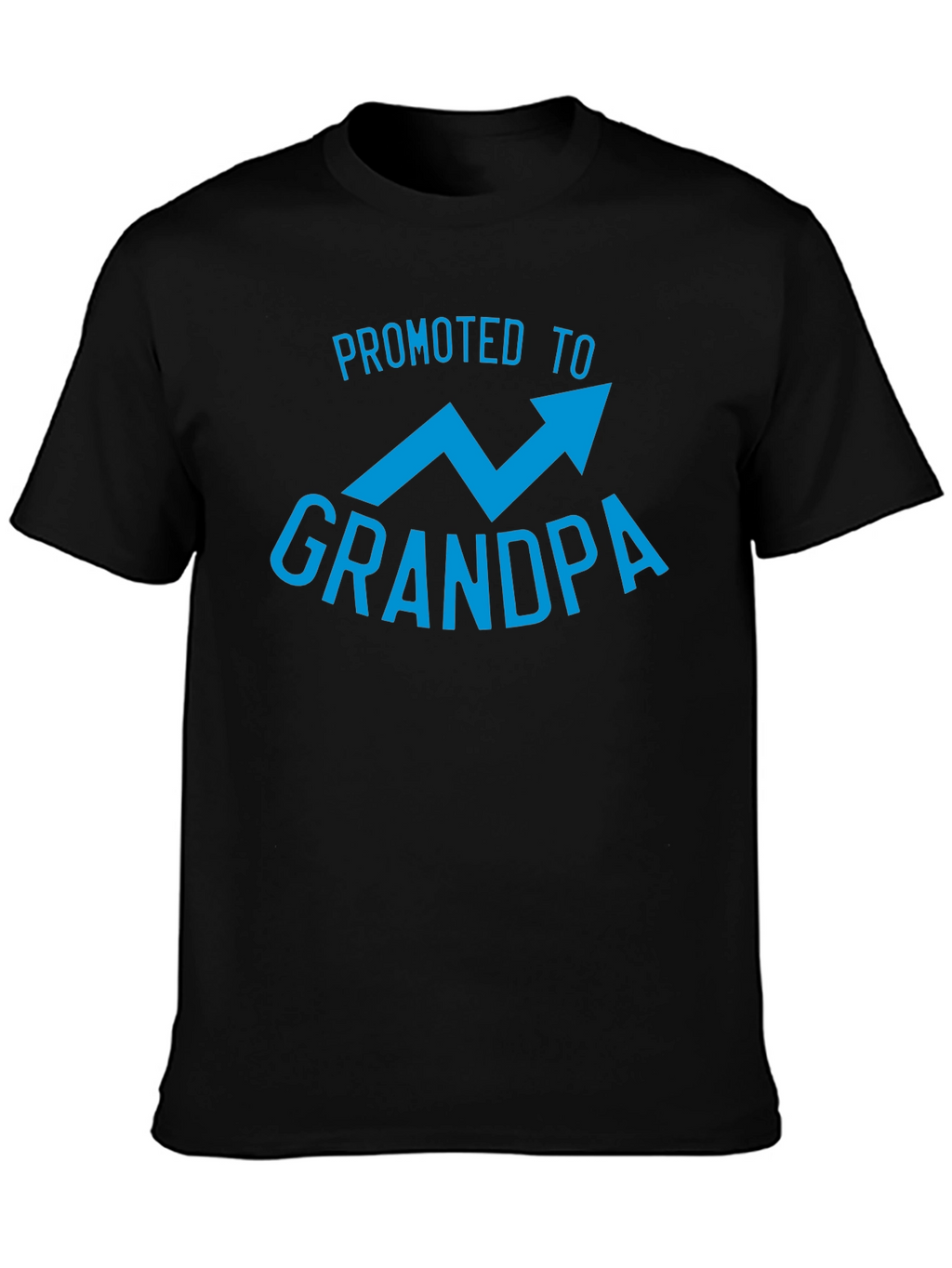 Promoted to Grandpa Graphic Tee