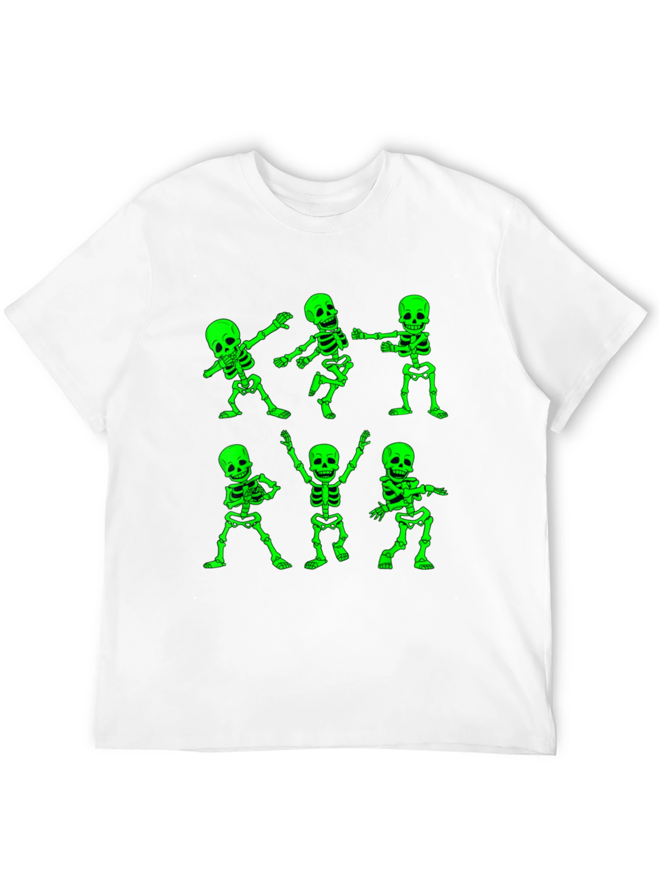 Dancing Skeletons Graphic T-Shirt