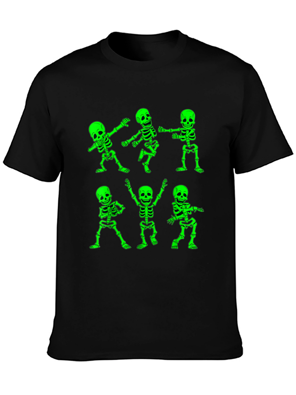 Dancing Skeletons Graphic T-Shirt