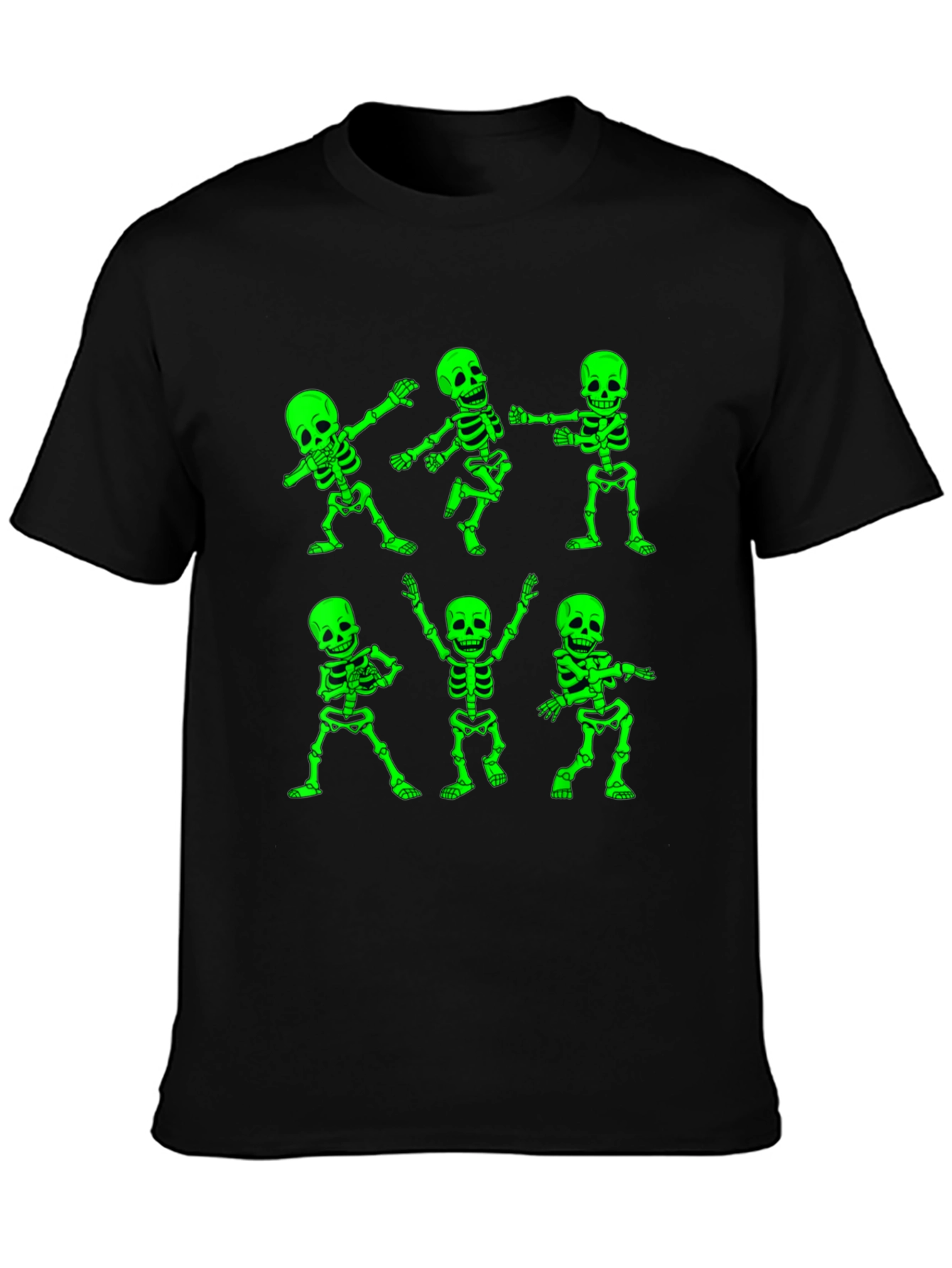 Dancing Skeletons Graphic T-Shirt