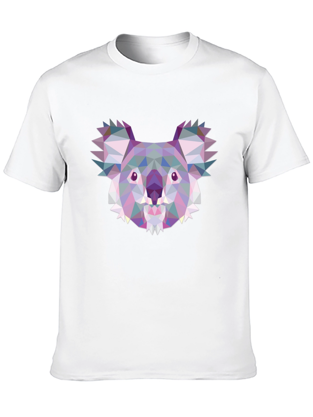 Geometric Koala T-Shirt - Modern Style