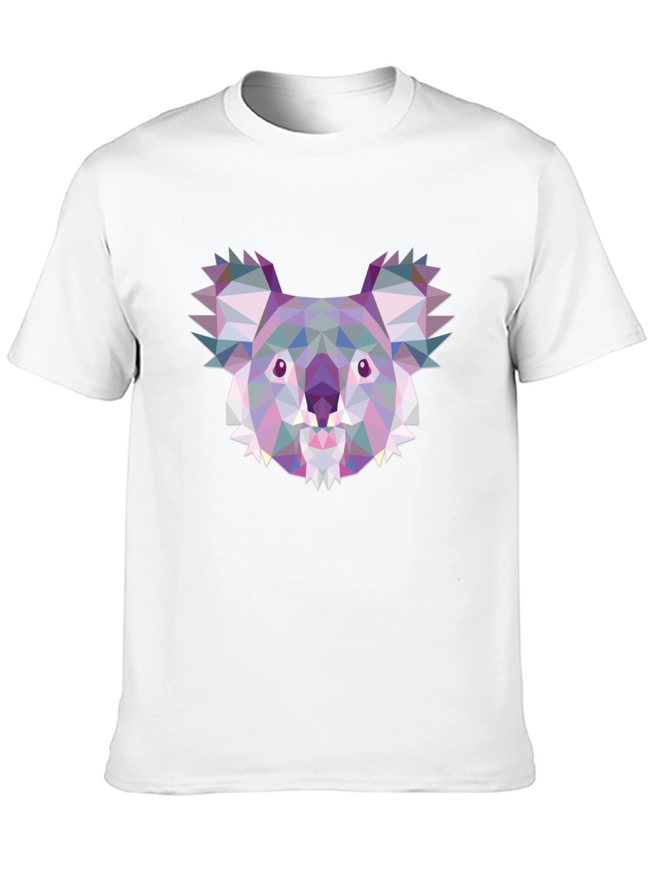 Geometric Koala T-Shirt - Modern Style