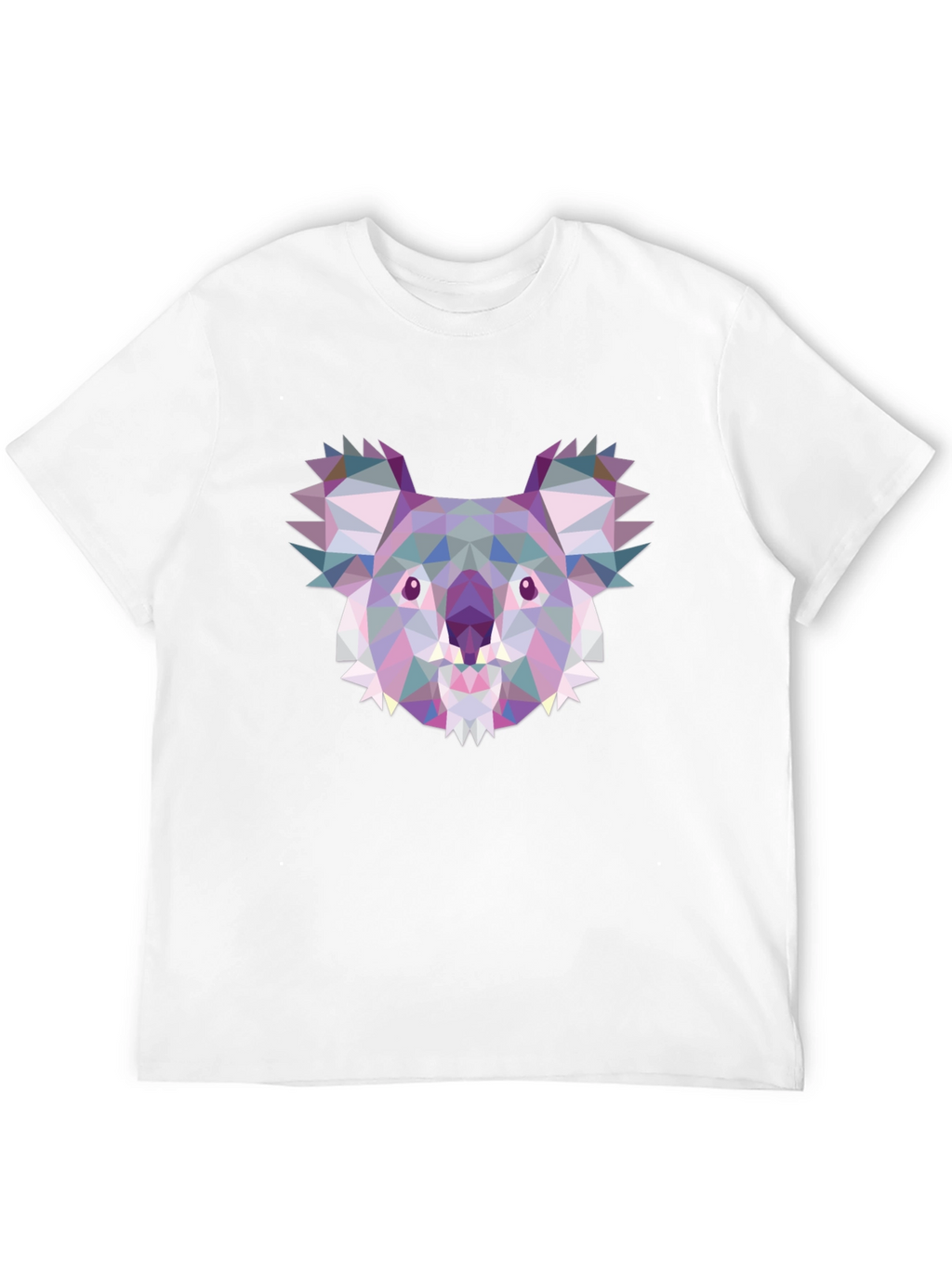 Geometric Koala T-Shirt - Modern Style