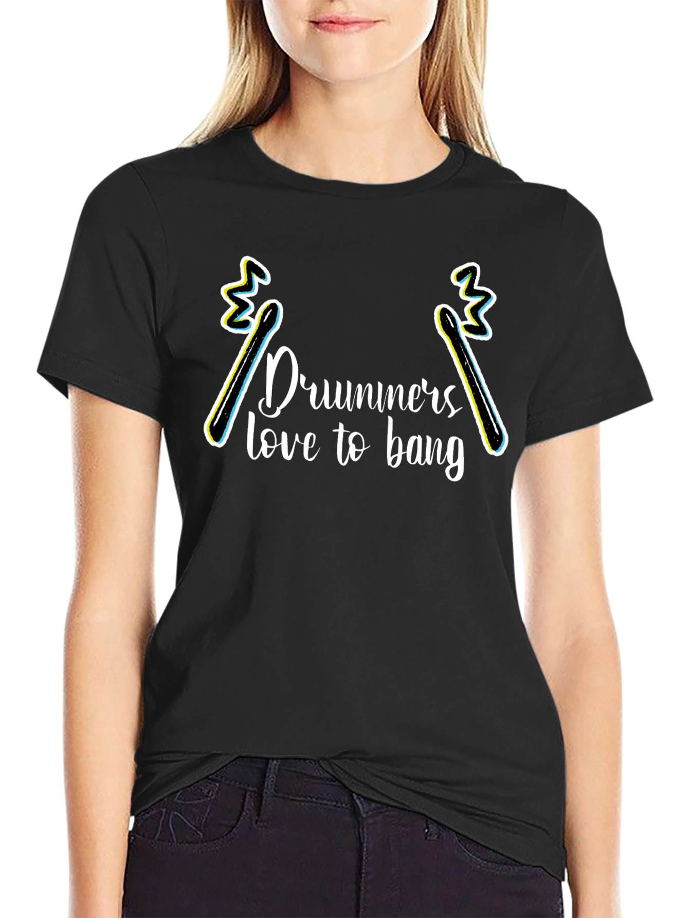 Drummers Love to Bang T-Shirt - Music Lover Gift