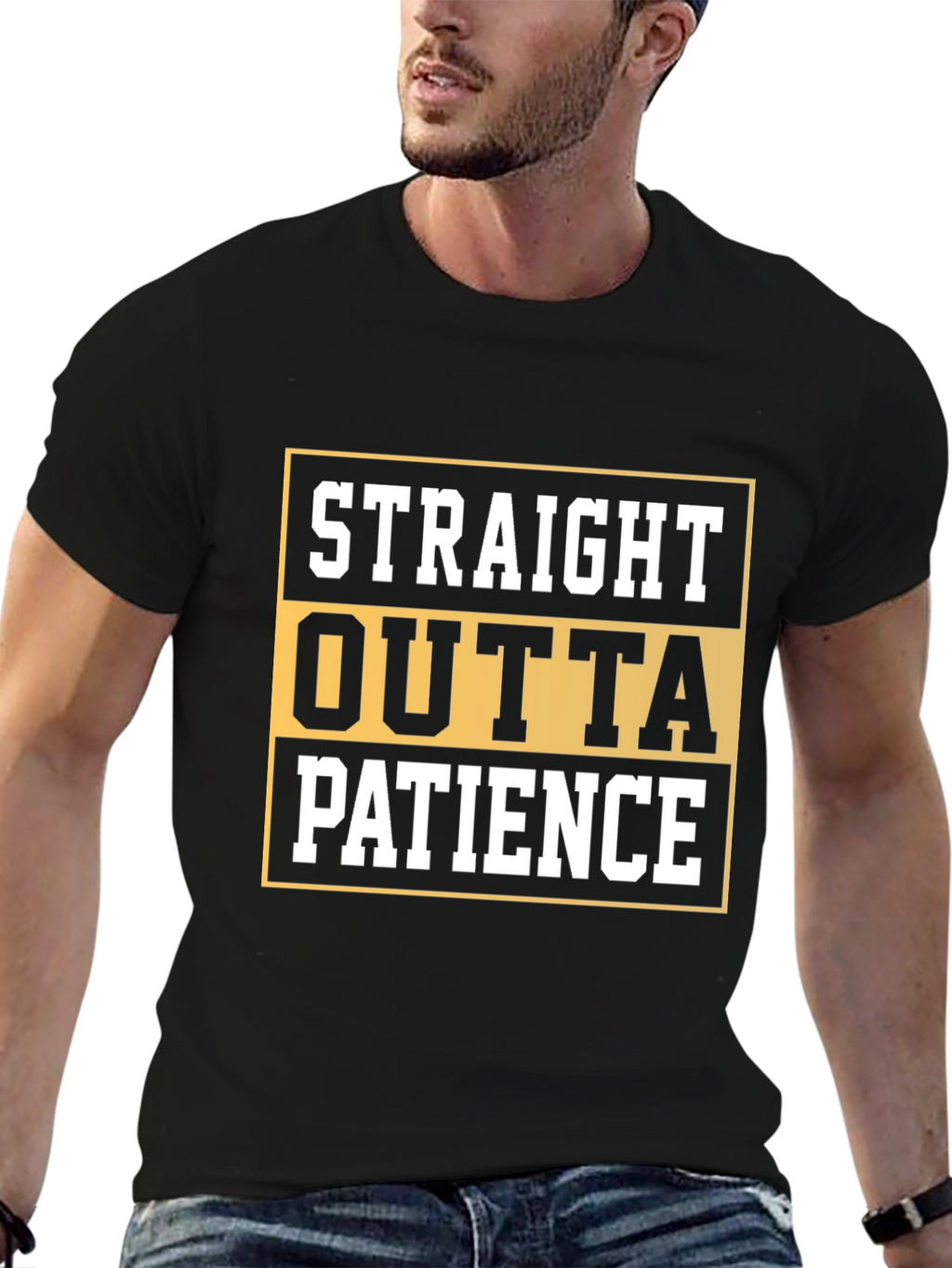 Straight Outta Patience Graphic Tee