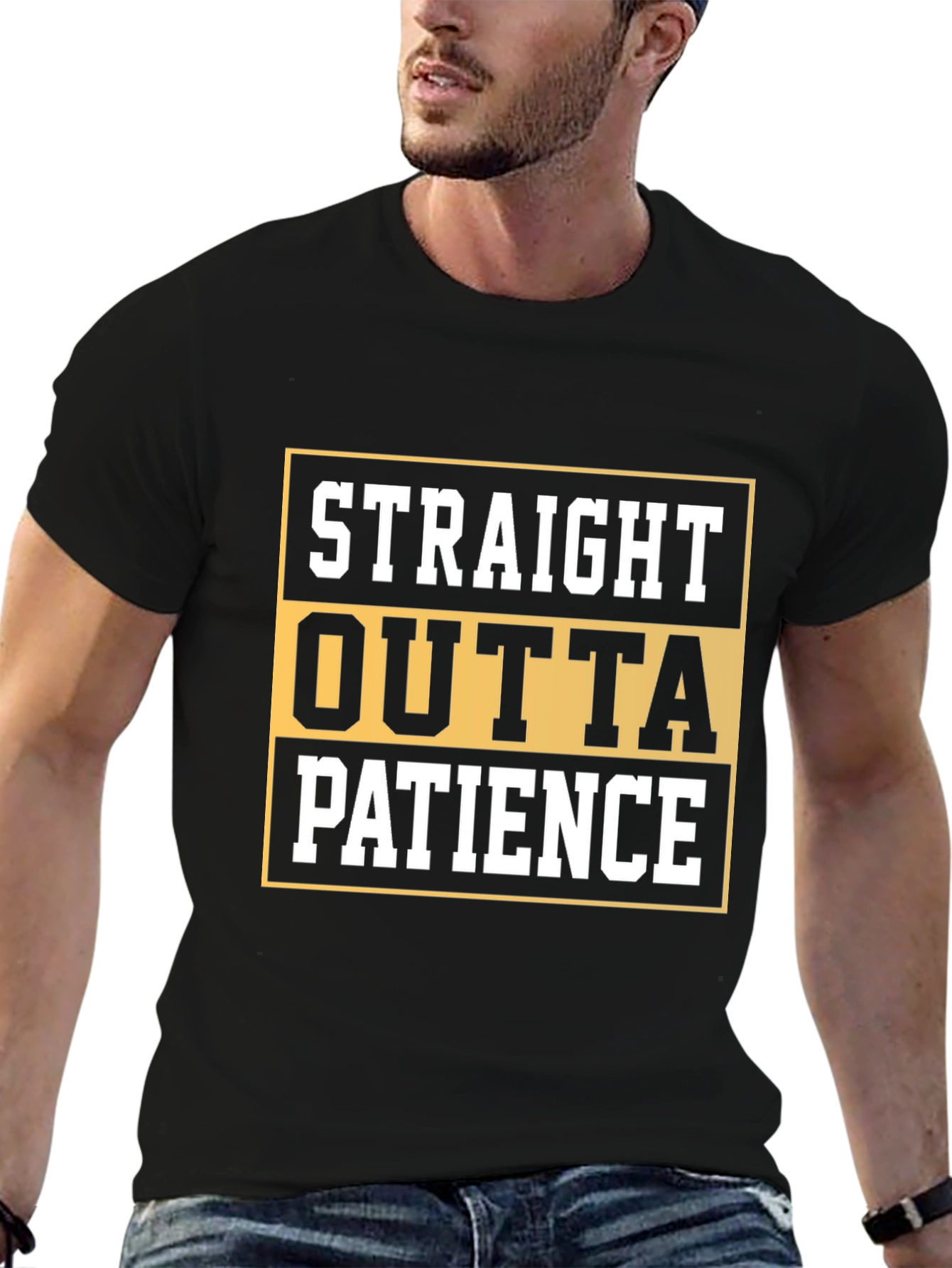 Straight Outta Patience Graphic Tee