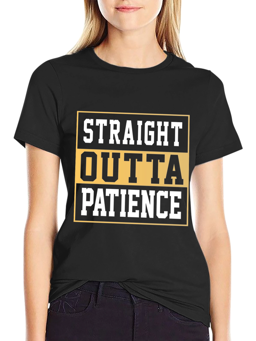 Straight Outta Patience Graphic Tee