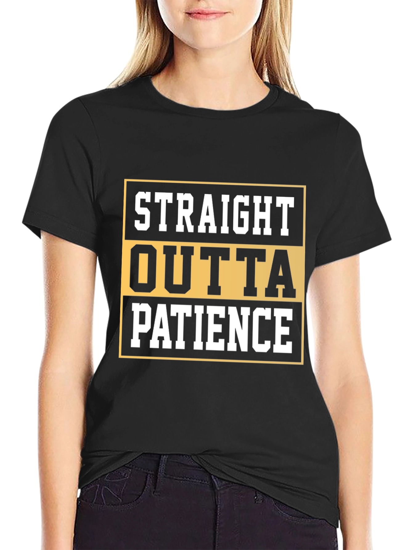 Straight Outta Patience Graphic Tee