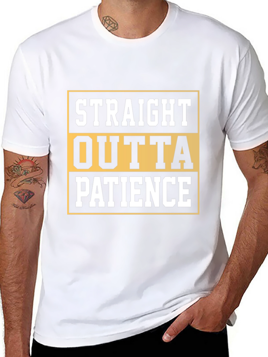 Straight Outta Patience Graphic Tee