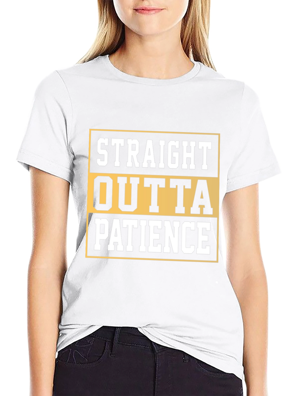 Straight Outta Patience Graphic Tee