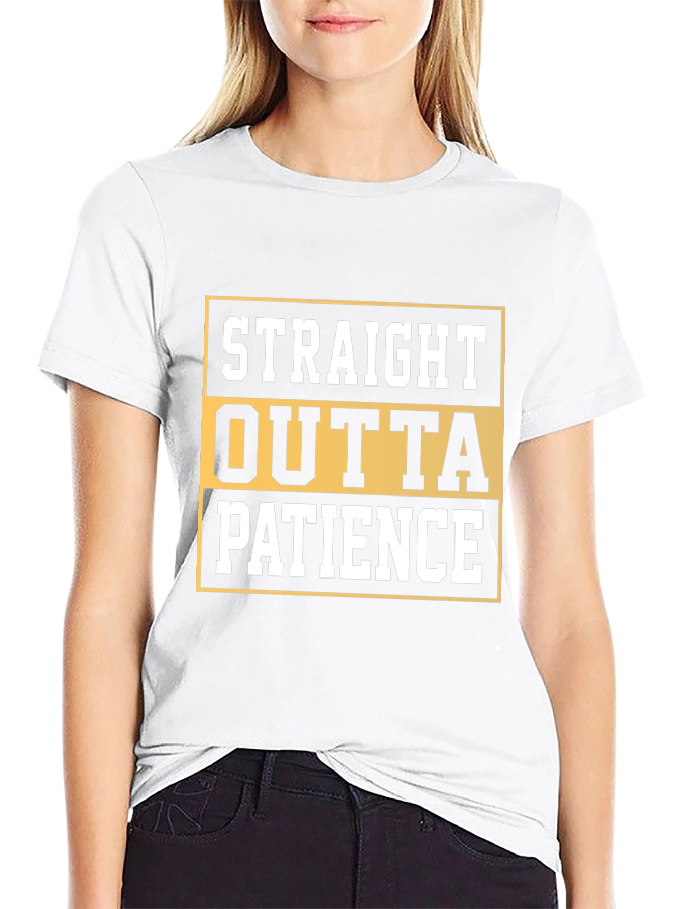 Straight Outta Patience Graphic Tee