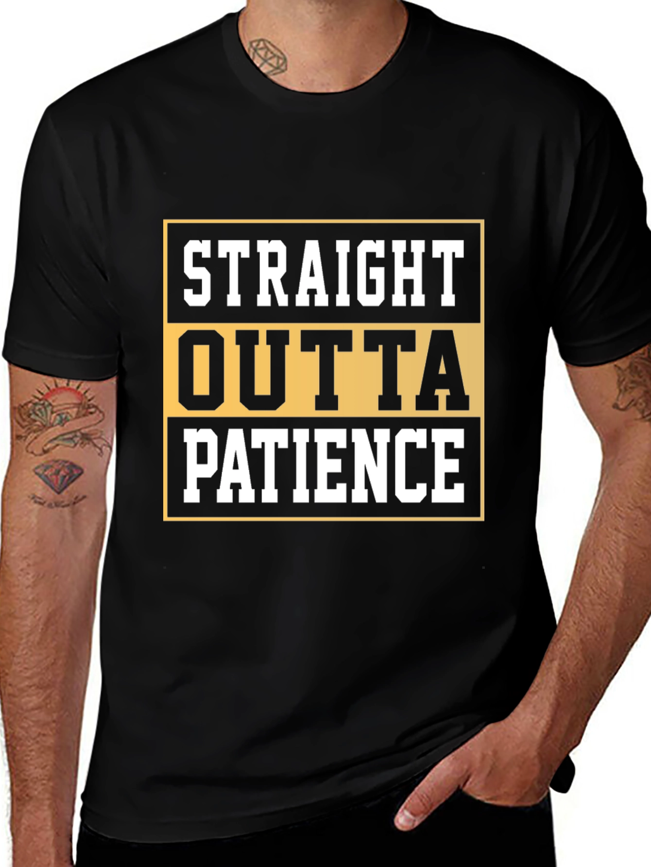 Straight Outta Patience Graphic Tee
