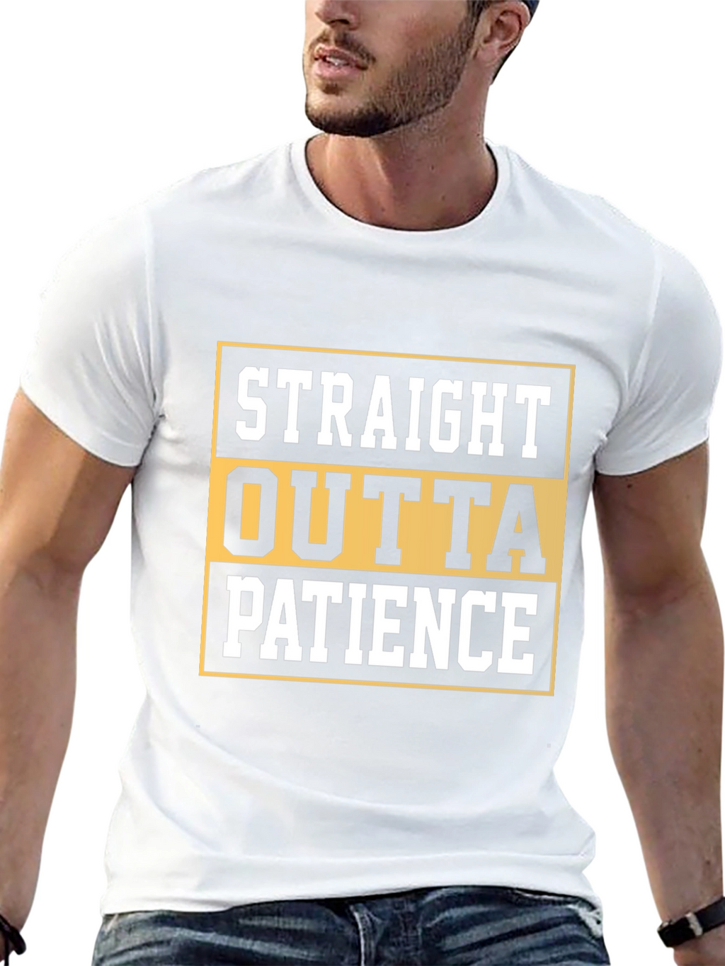 Straight Outta Patience Graphic Tee