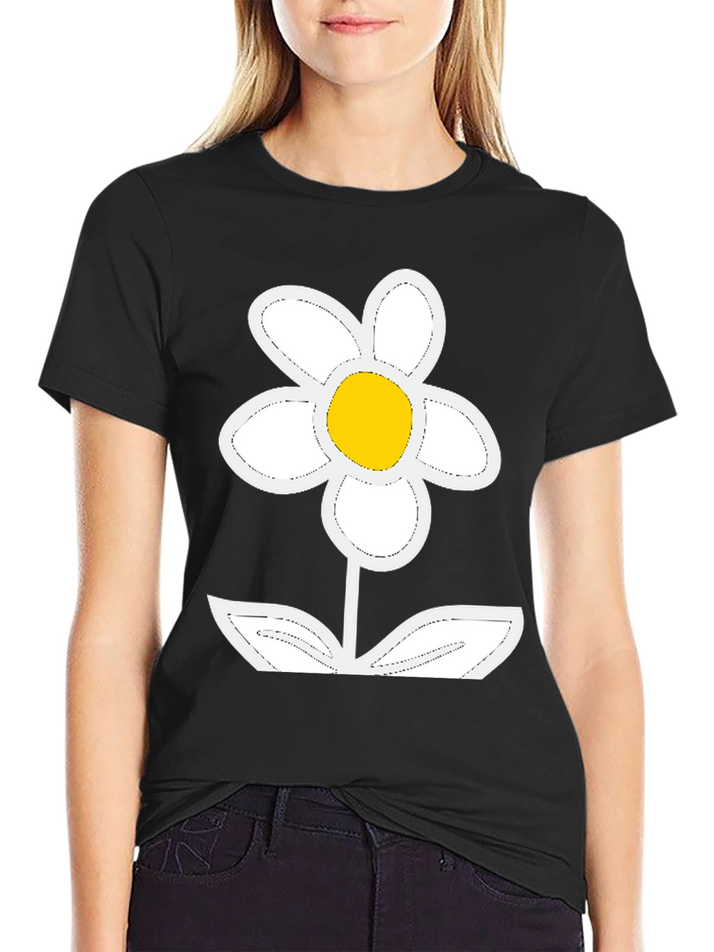 Daisy Graphic Tee - Casual Style