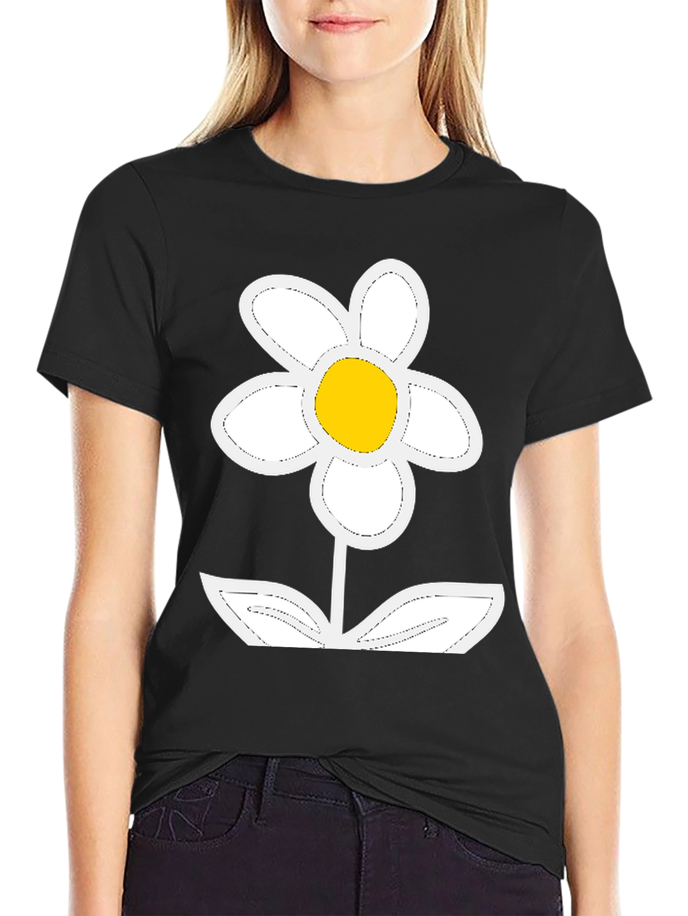 Daisy Graphic Tee - Casual Style