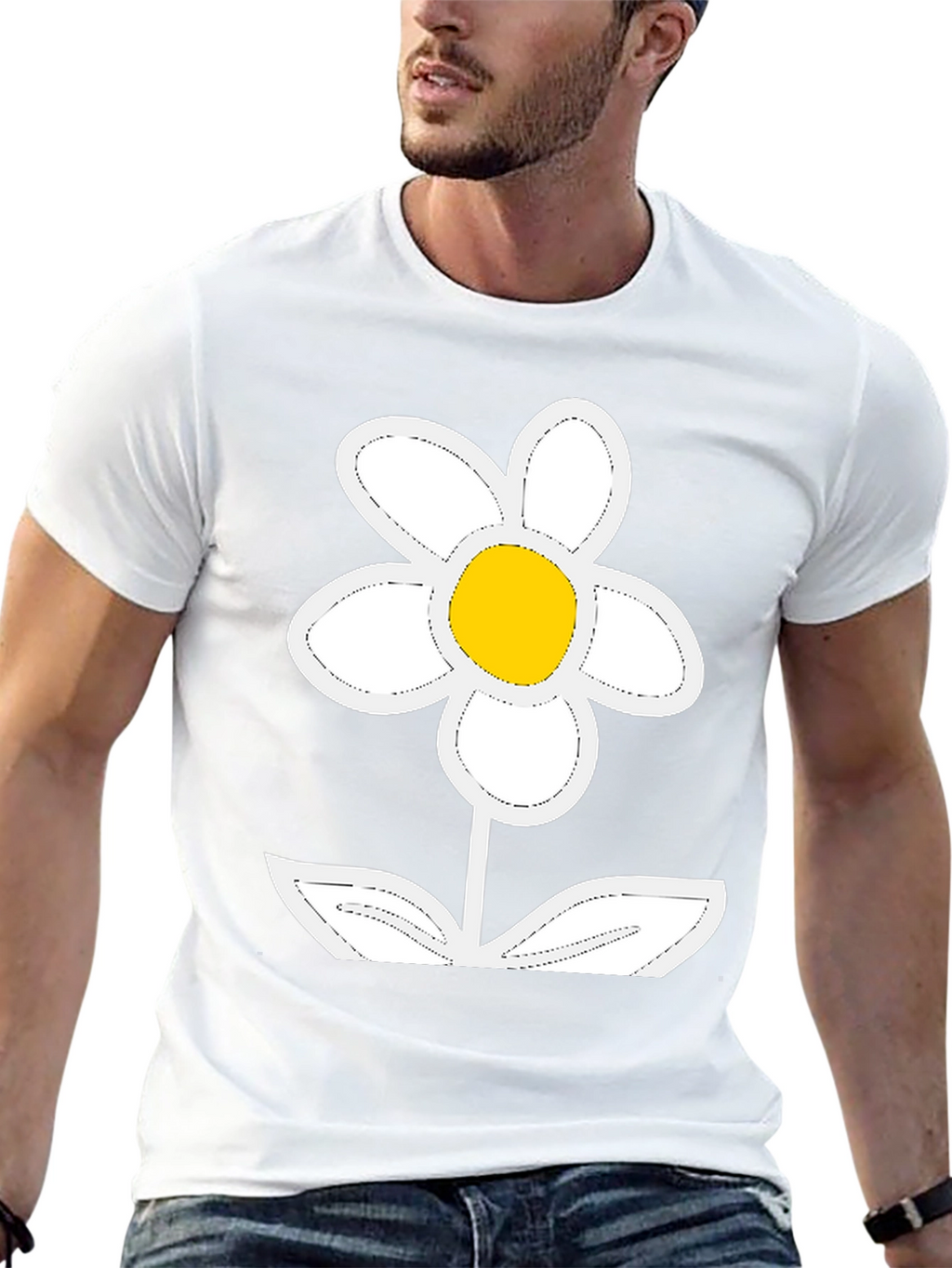 Daisy Graphic Tee - Casual Style