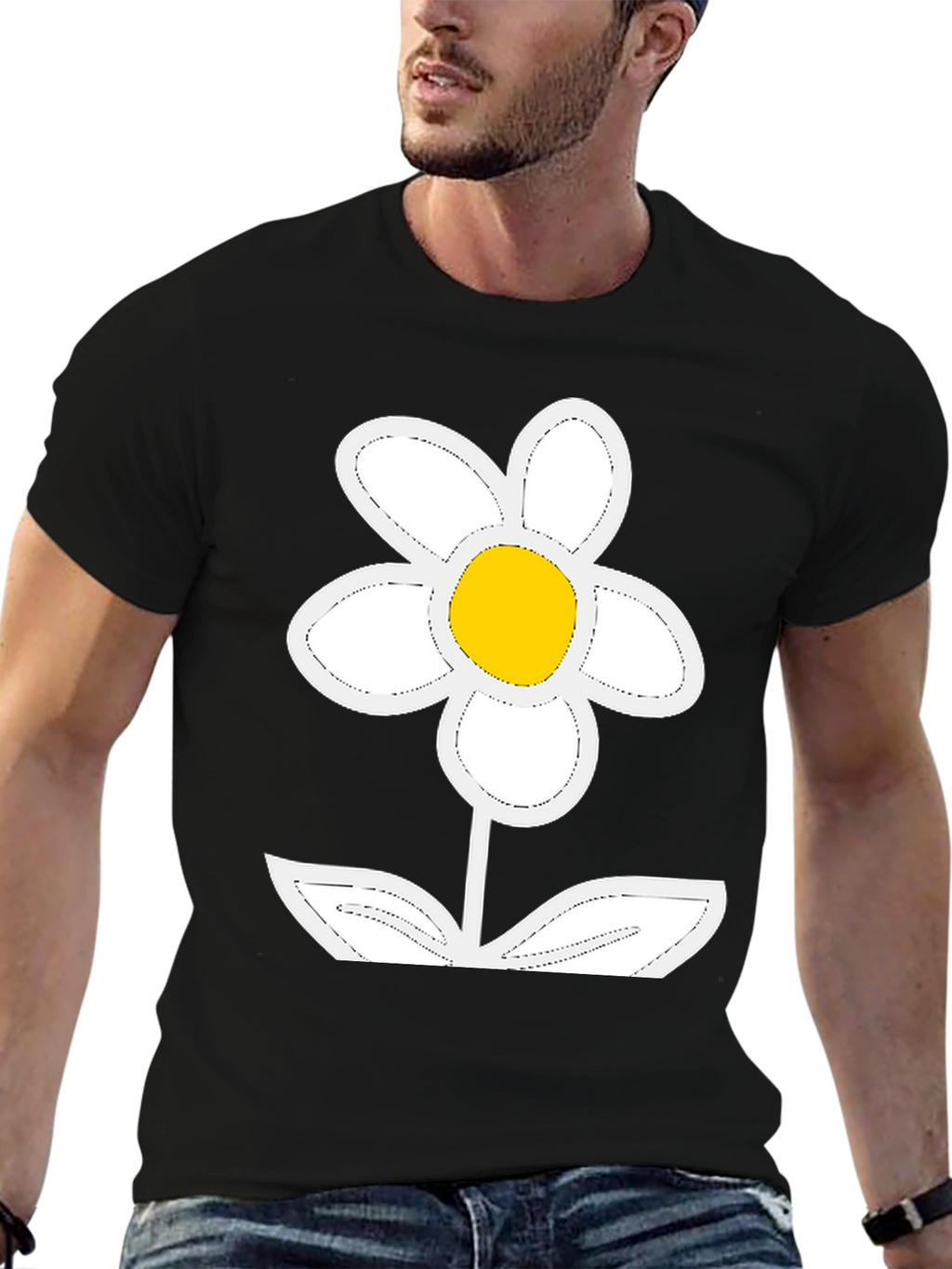 Daisy Graphic Tee - Casual Style
