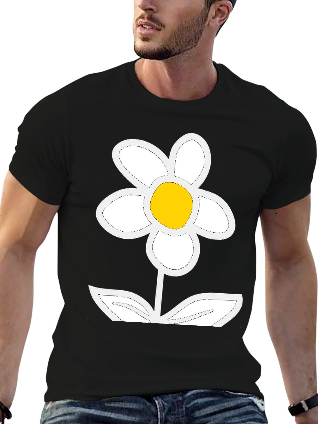 Daisy Graphic Tee - Casual Style