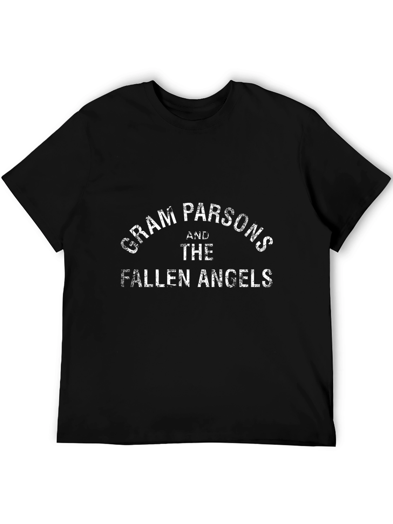 Gram Parsons and the Fallen Angels Black T-Shirt