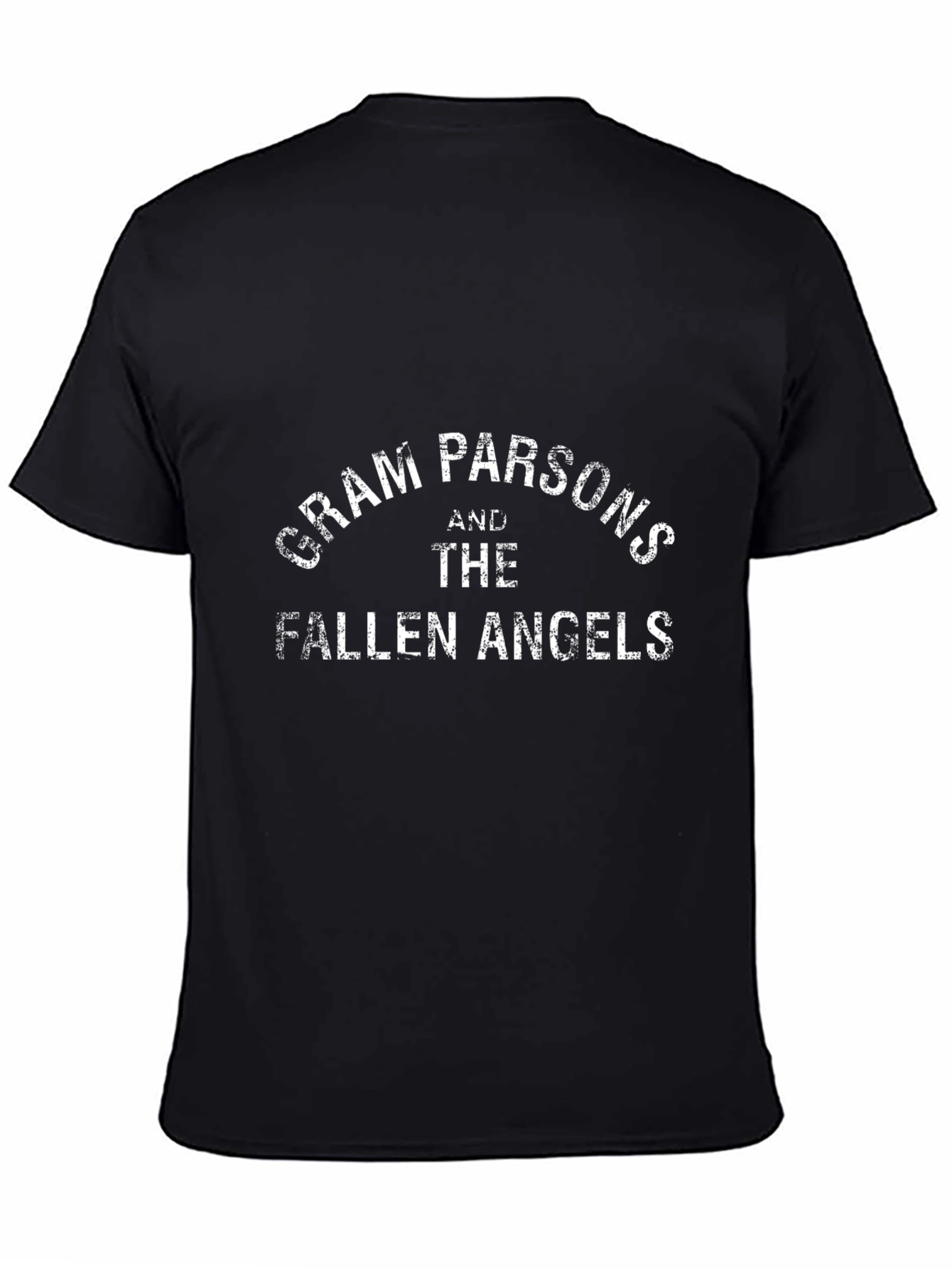 Gram Parsons and the Fallen Angels Black T-Shirt