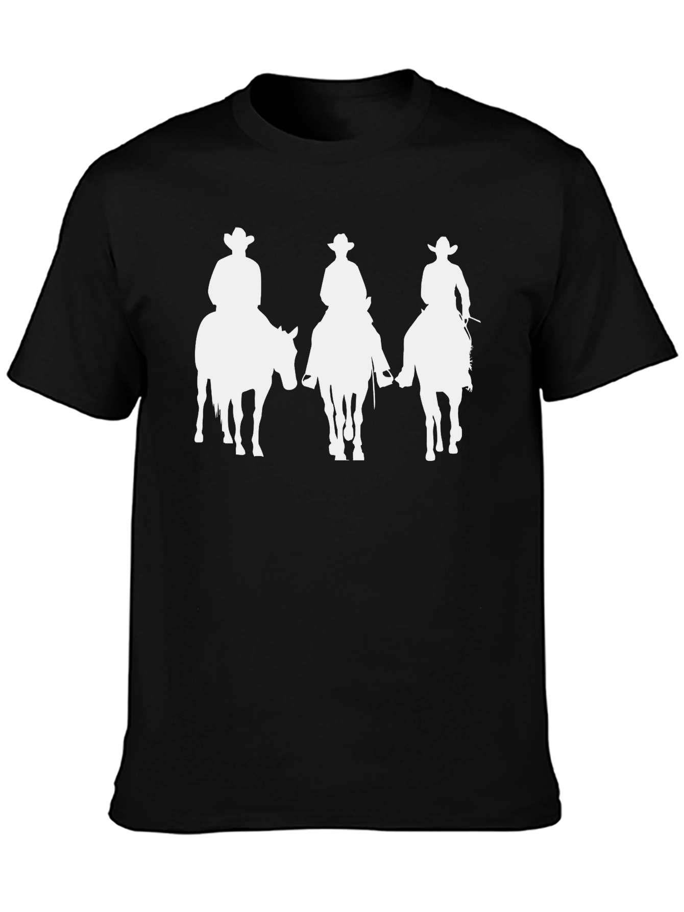 Cowboy Rider Graphic Tee - Black