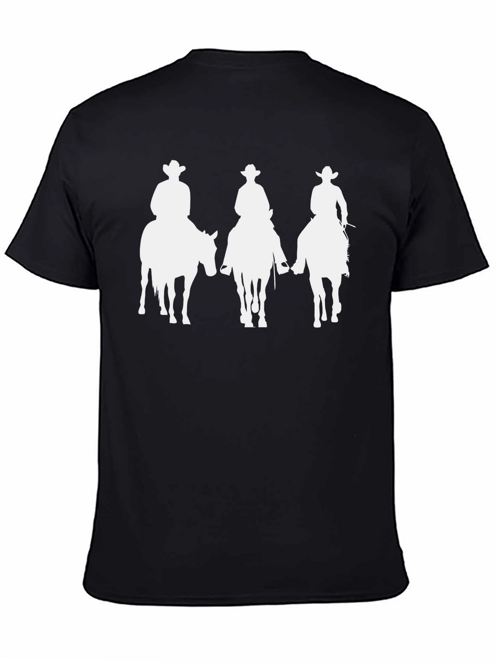 Cowboy Rider Graphic Tee - Black