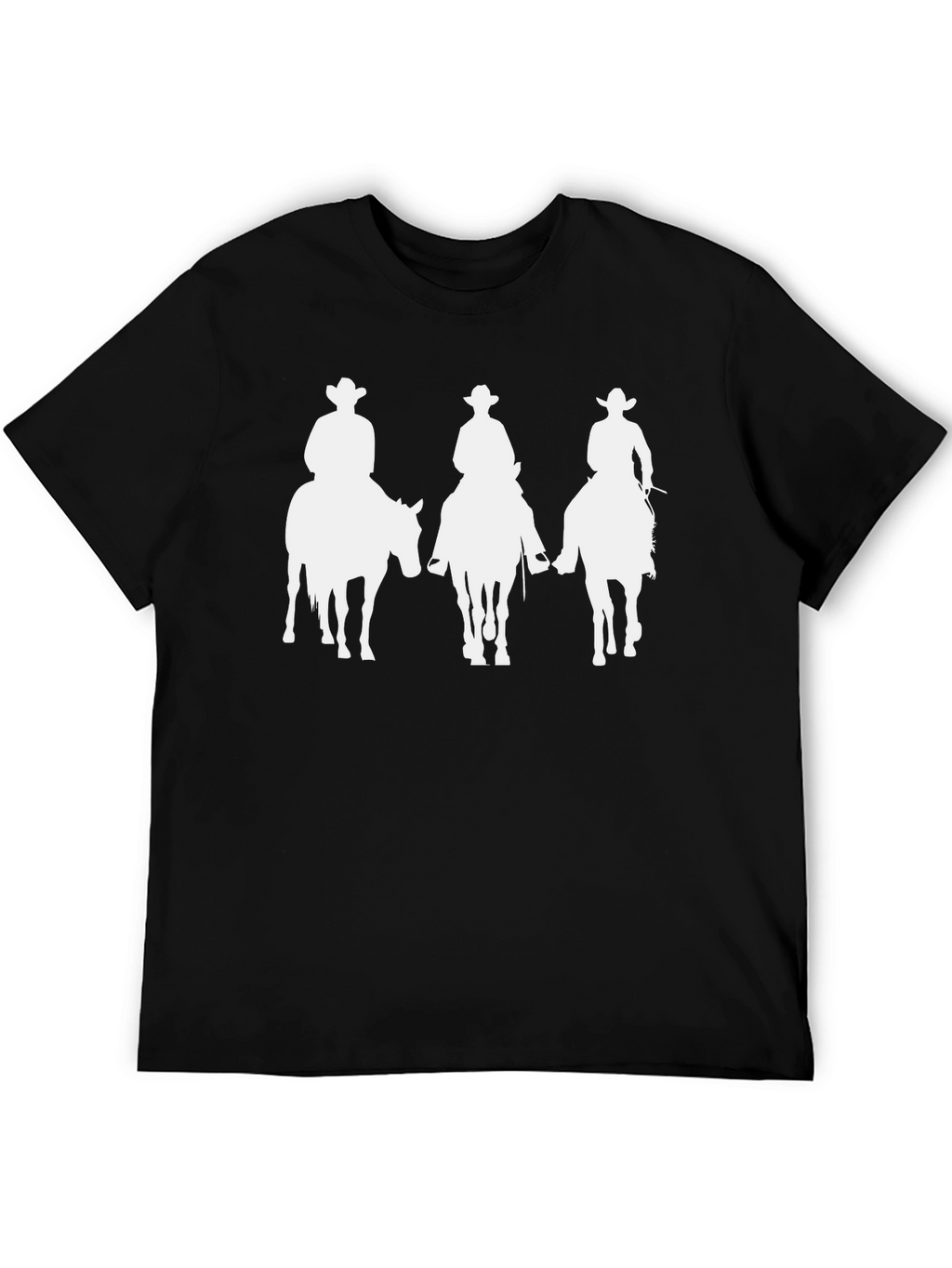 Cowboy Rider Graphic Tee - Black