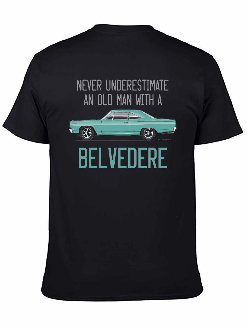 Belvedere Car Graphic T-Shirt